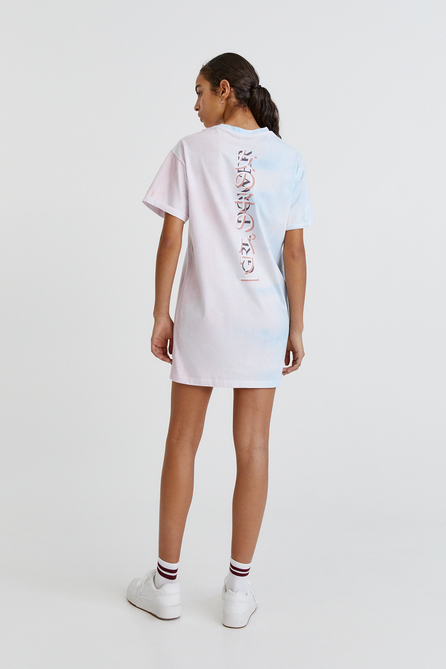pull and bear t shirt dress