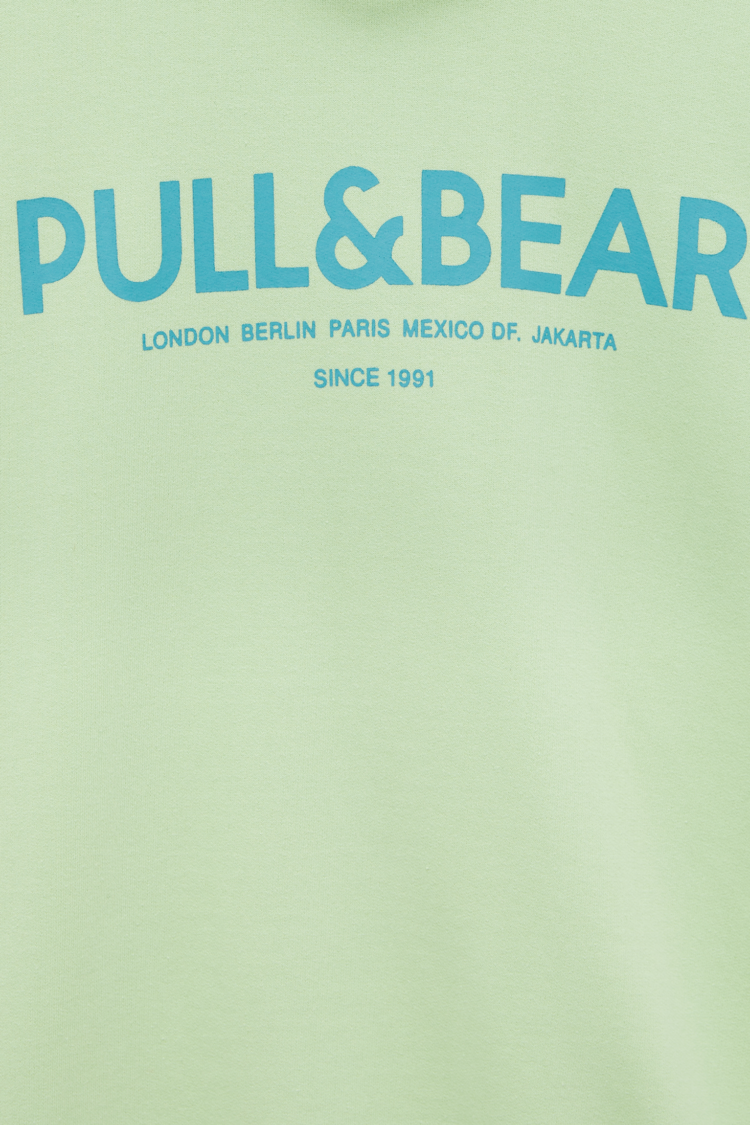Sudadera logo Pull\u0026Bear - PULL\u0026BEAR