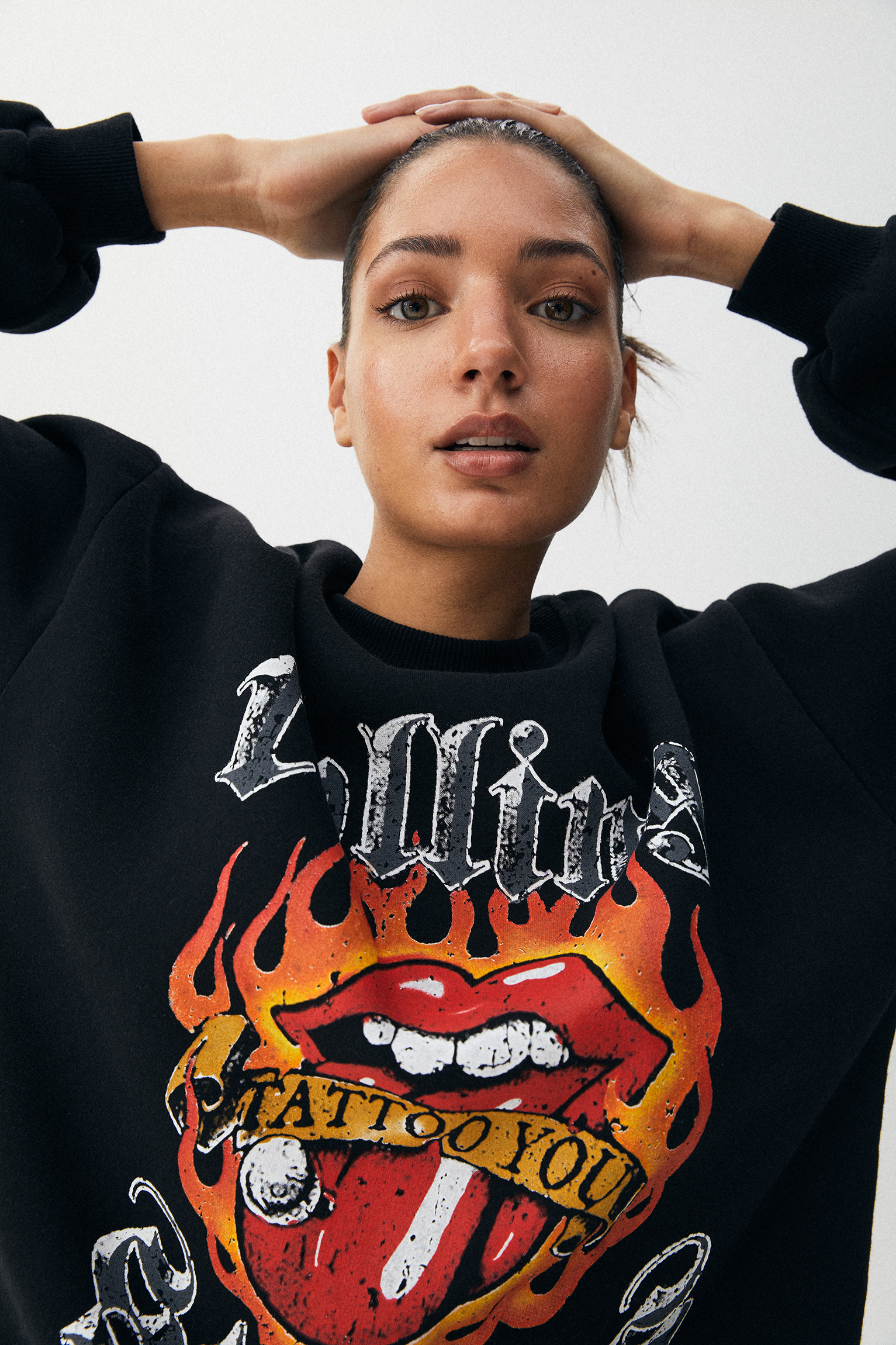 Sudadera The Rolling Stones Tattoo You - PULL\u0026BEAR