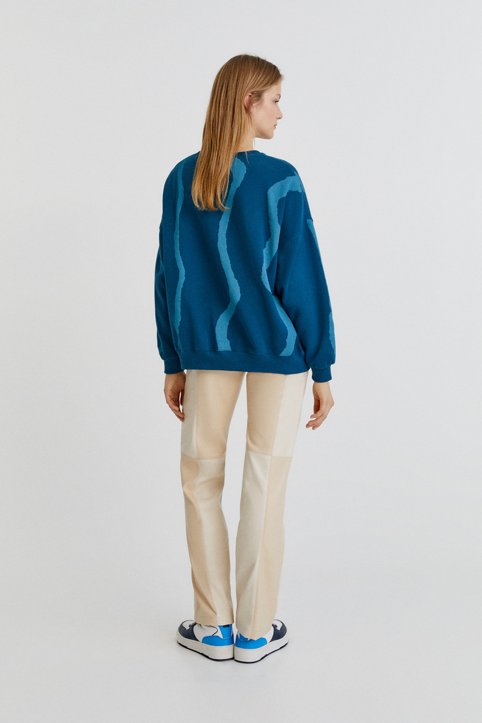 Sudadera líneas tie dye - PULL\u0026BEAR