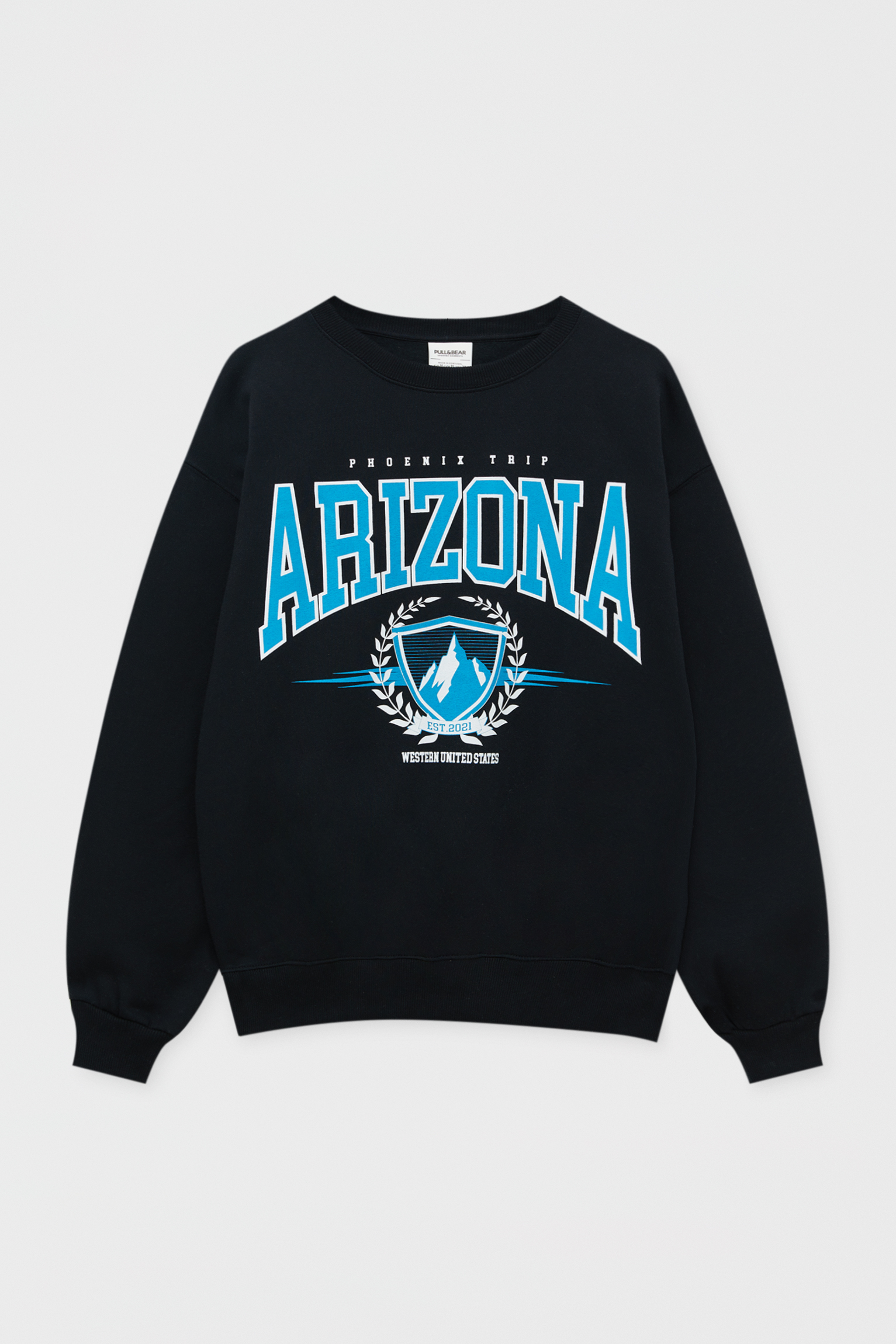 Sudadera college contraste - PULL\u0026BEAR