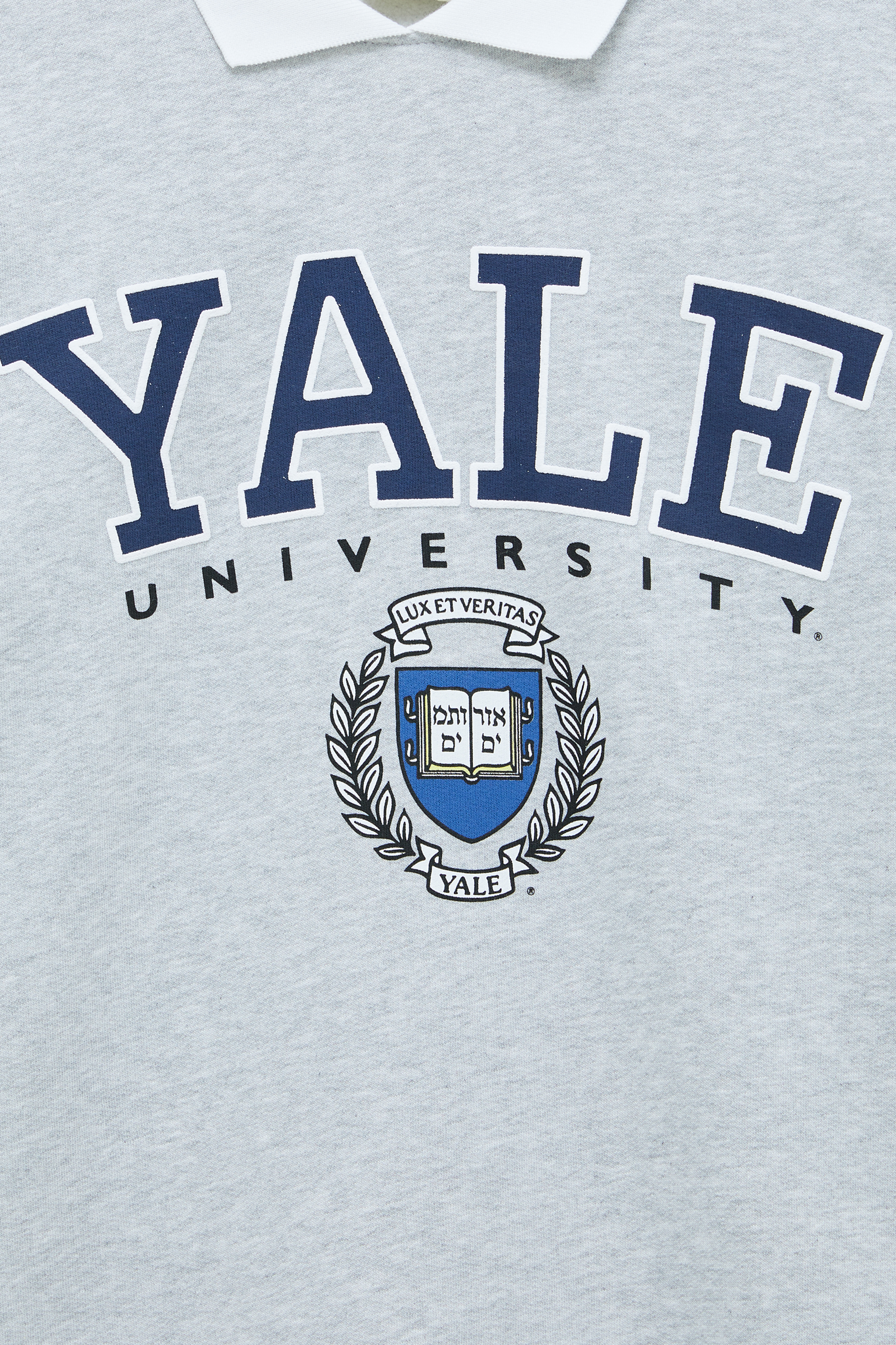 Sudadera Yale cuello polo - PULL\u0026BEAR