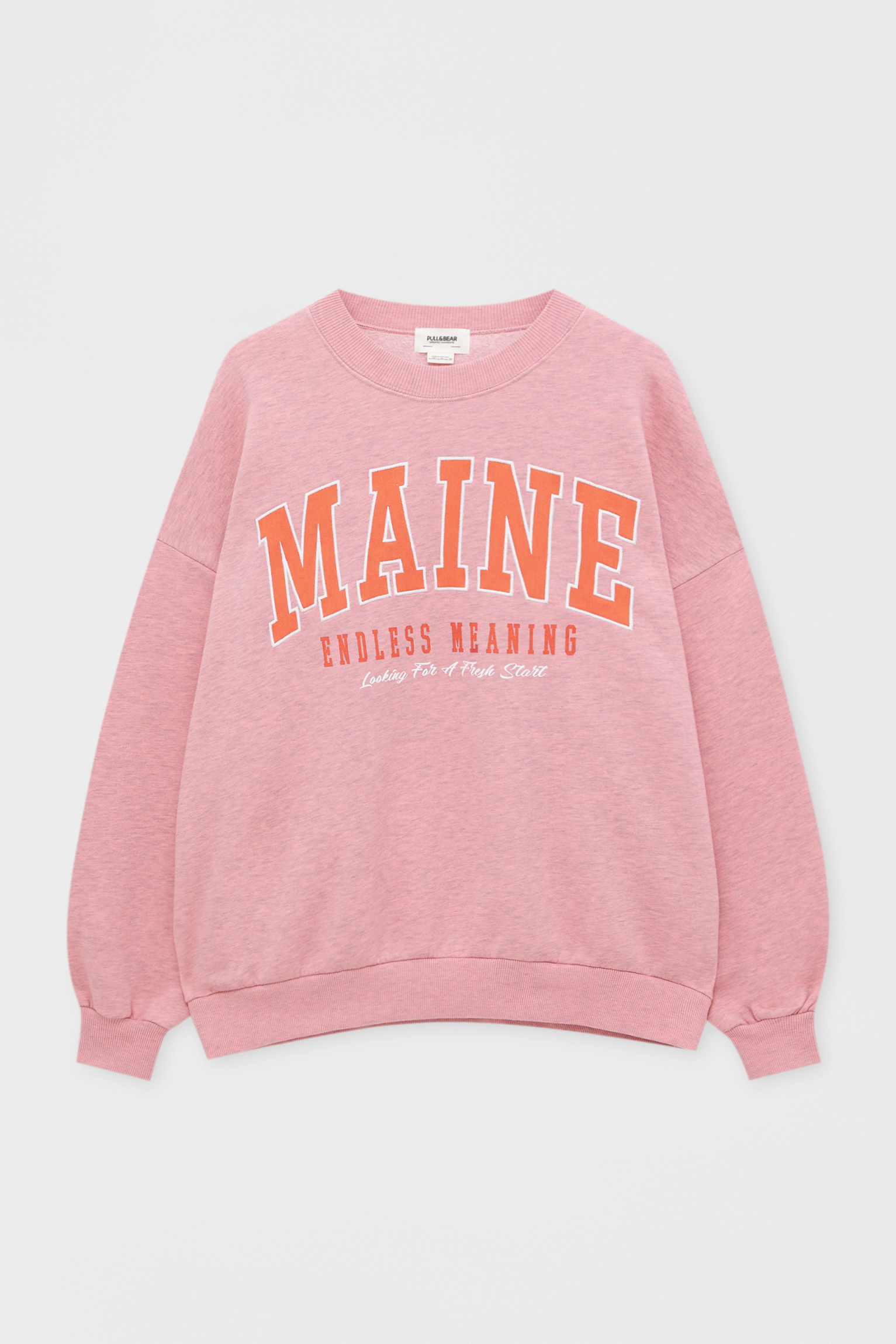 red graphic sweatshirt