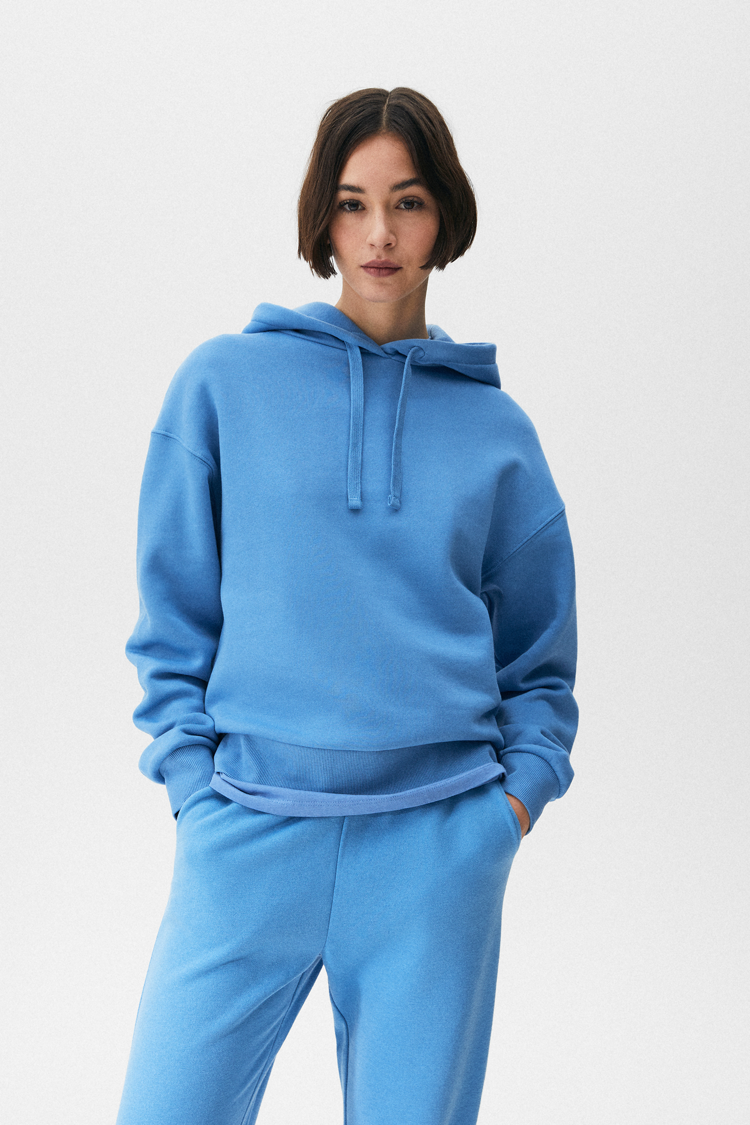 Sudadera básica capucha - PULL\u0026BEAR