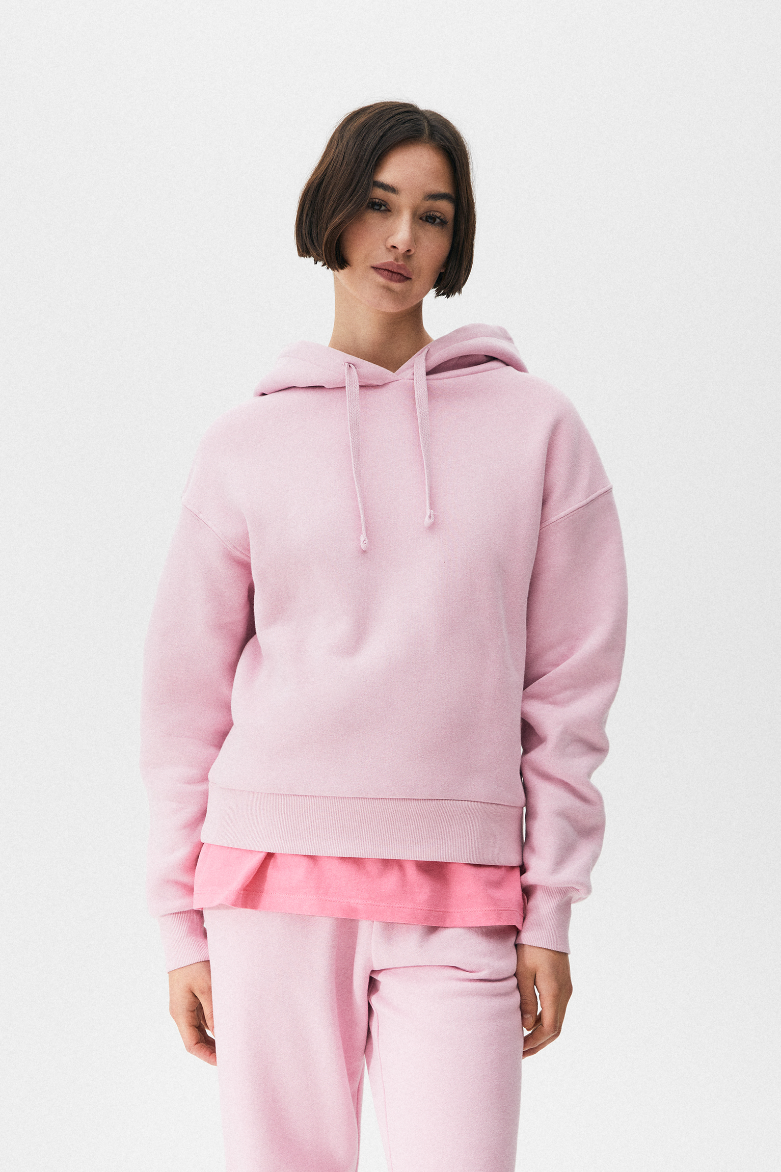 Sudadera básica capucha - PULL\u0026BEAR