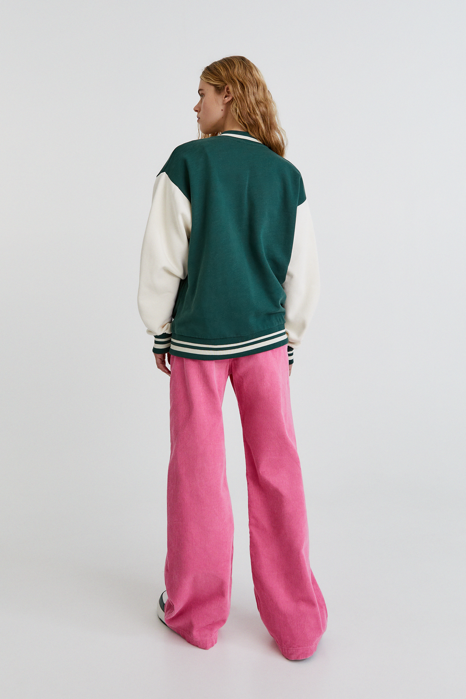 pull and bear varsity jacket