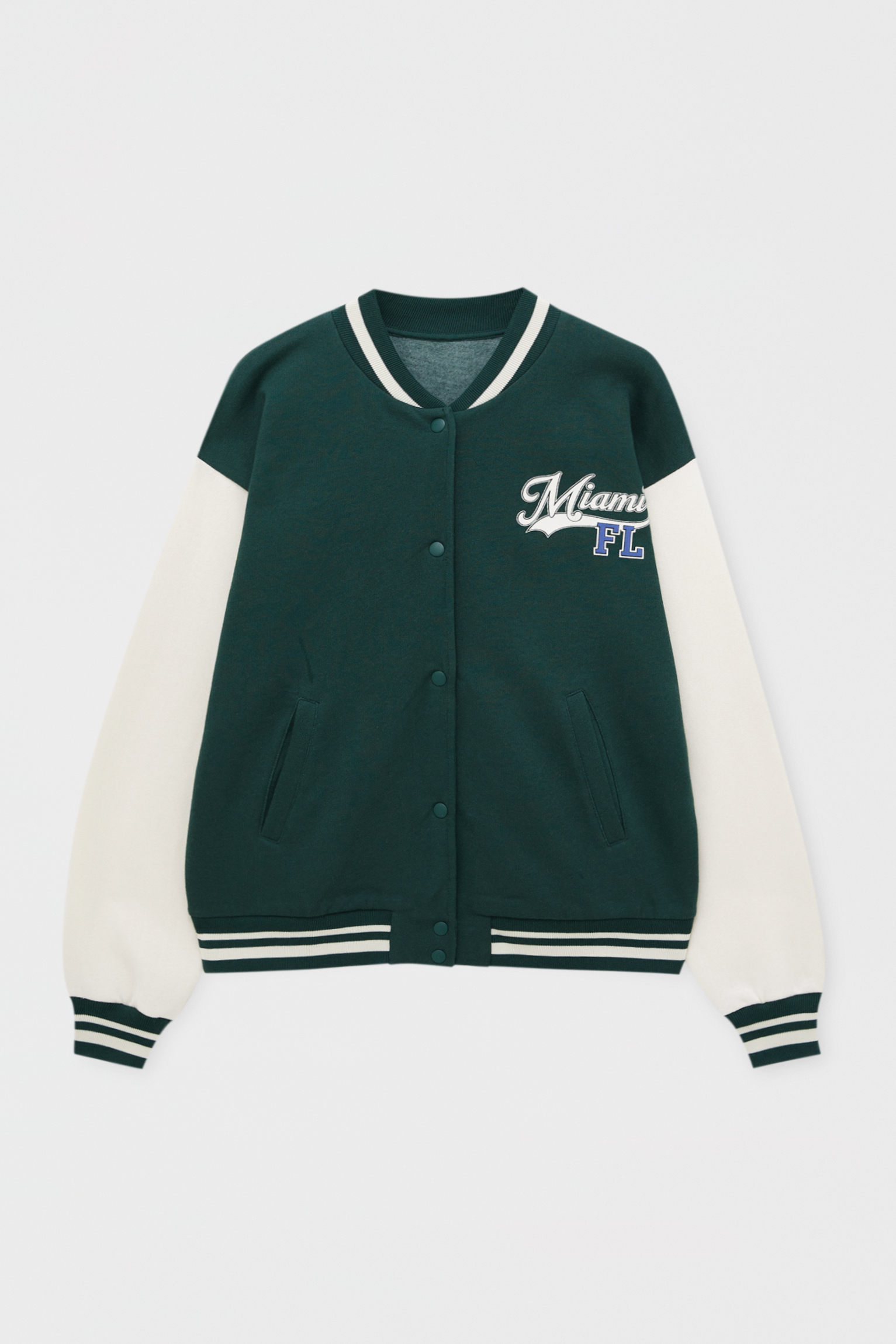 varsity pullover jacket