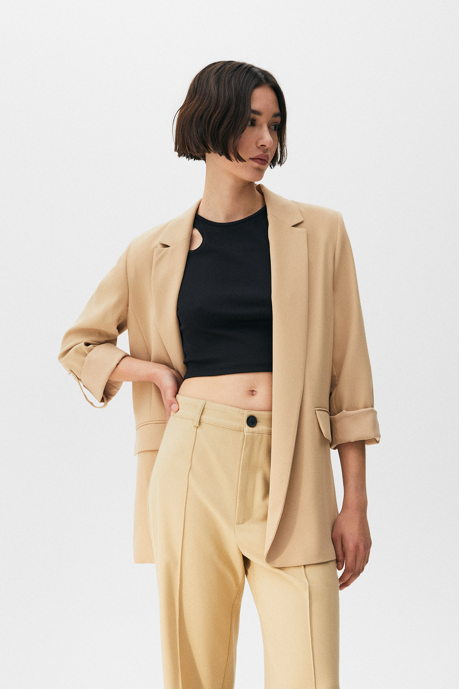 pull and bear blazer