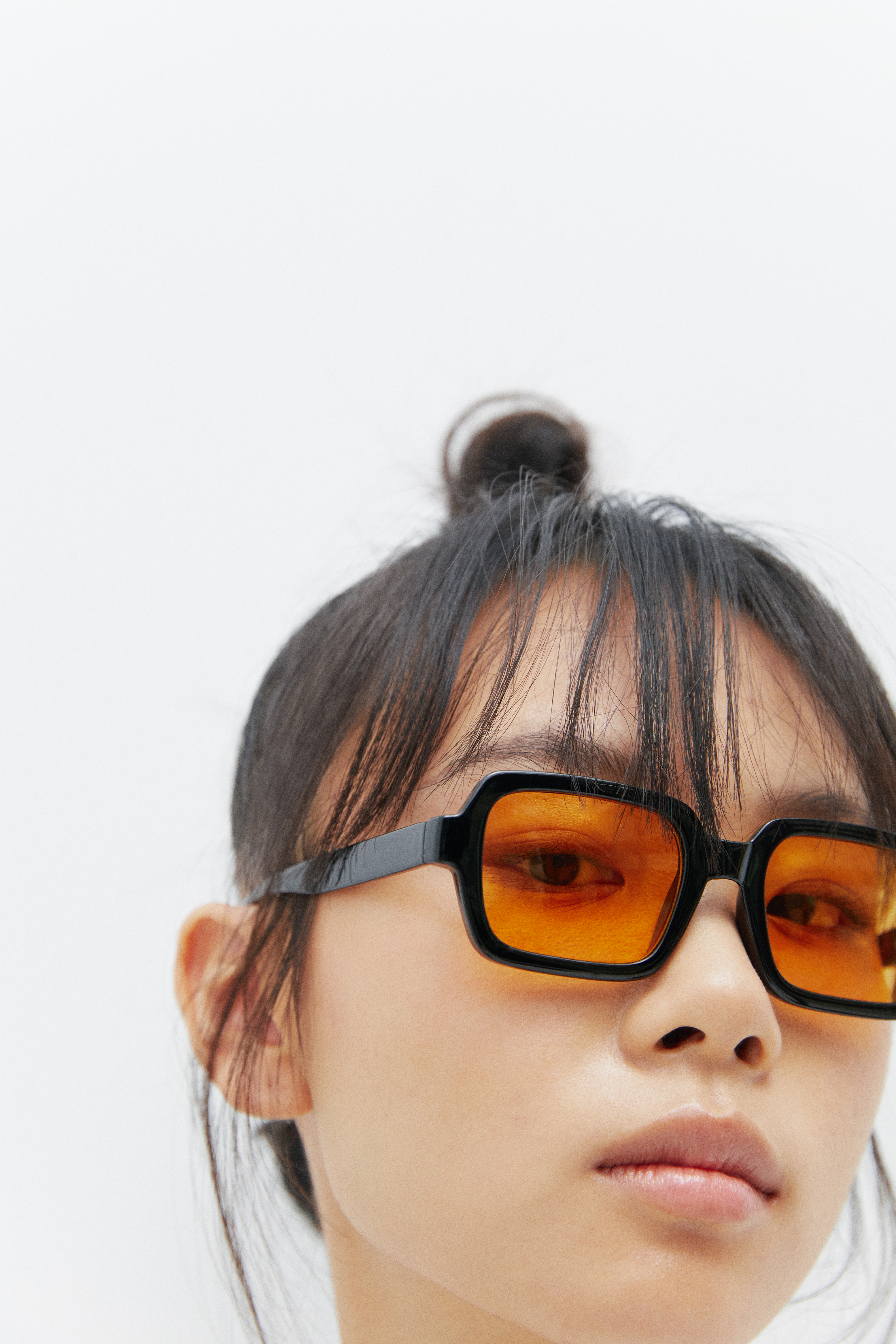 orange square sunglasses