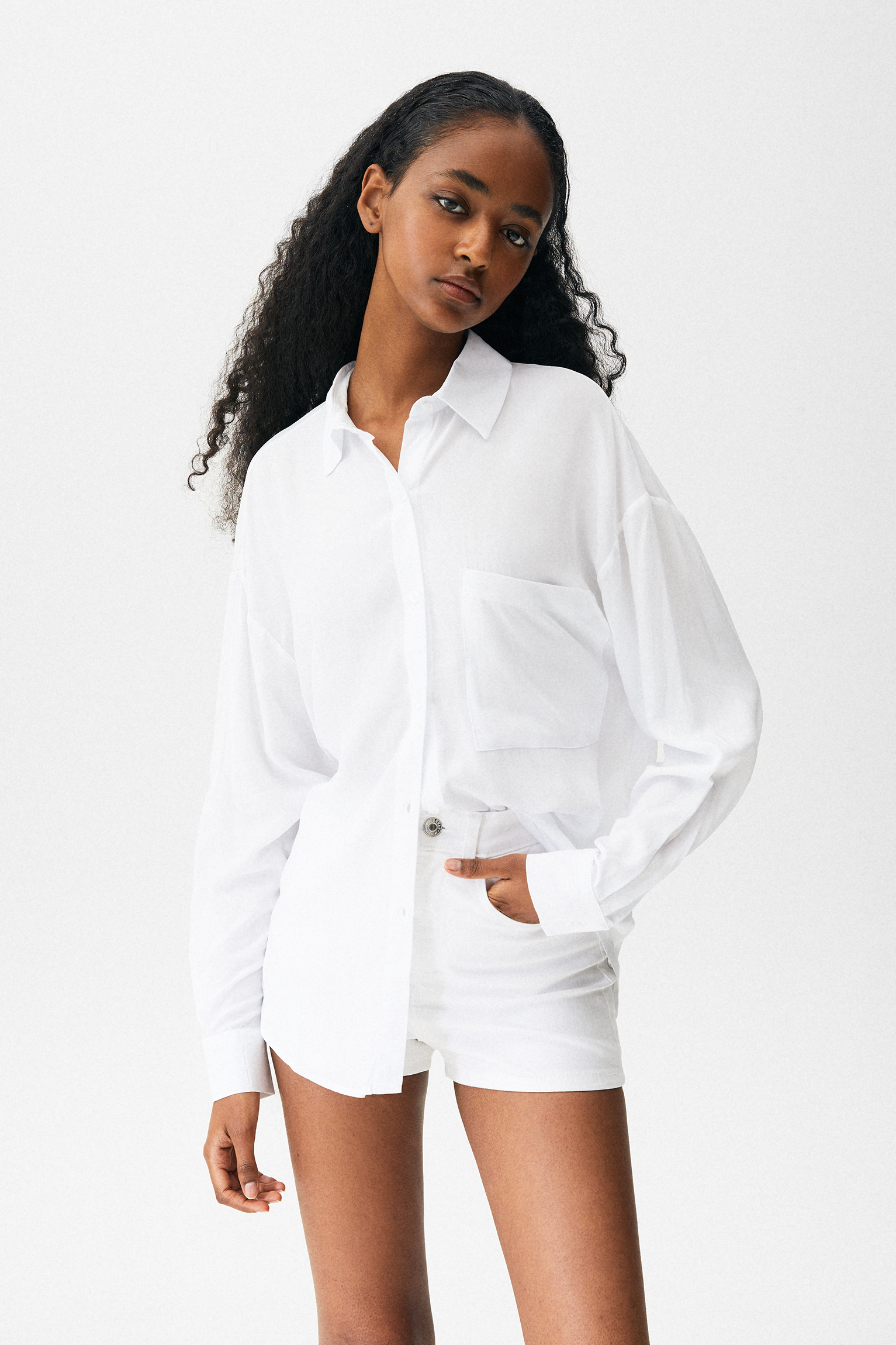 long sleeve white undershirt