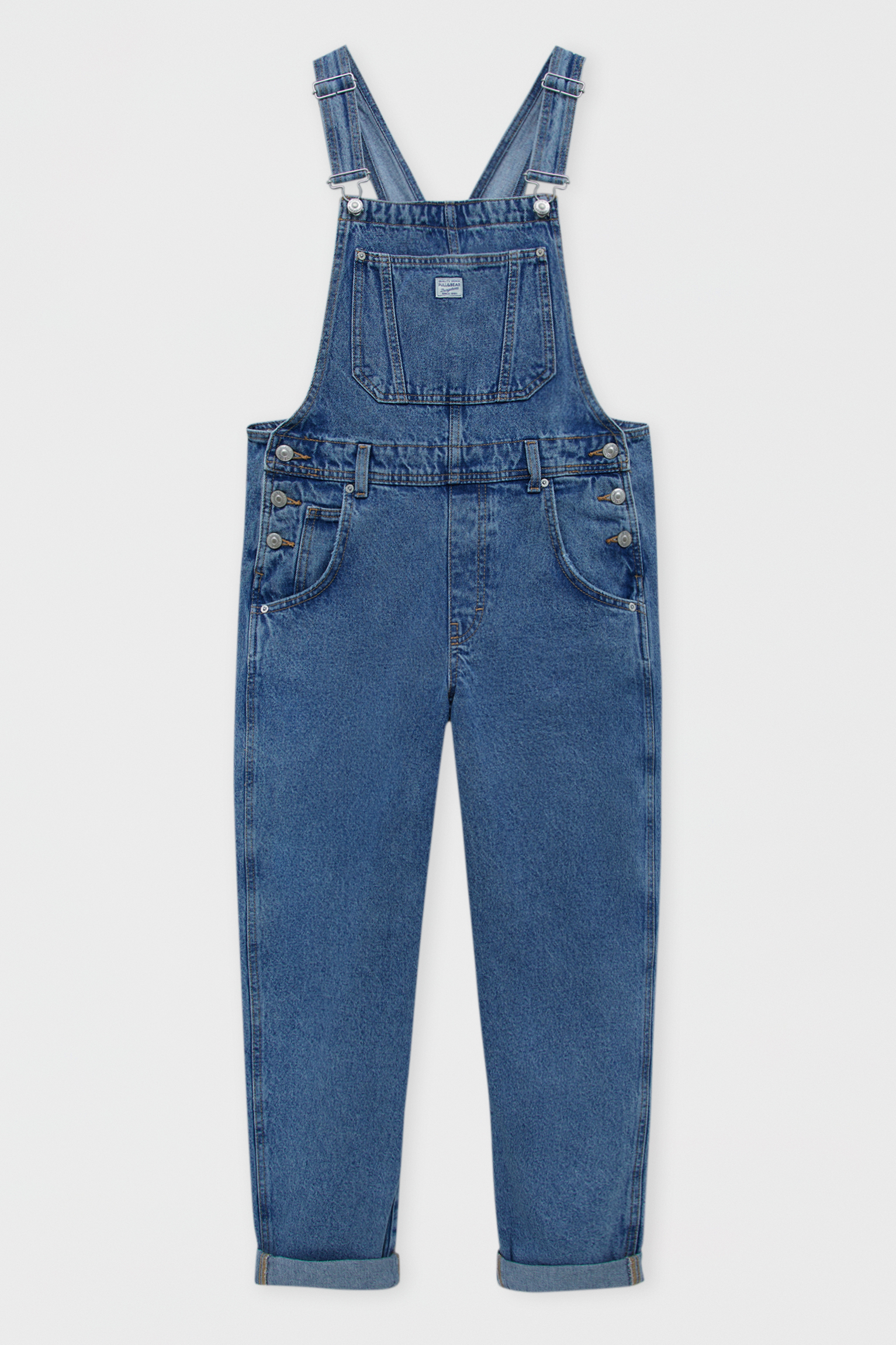 Peto vaquero largo básico - PULL\u0026BEAR