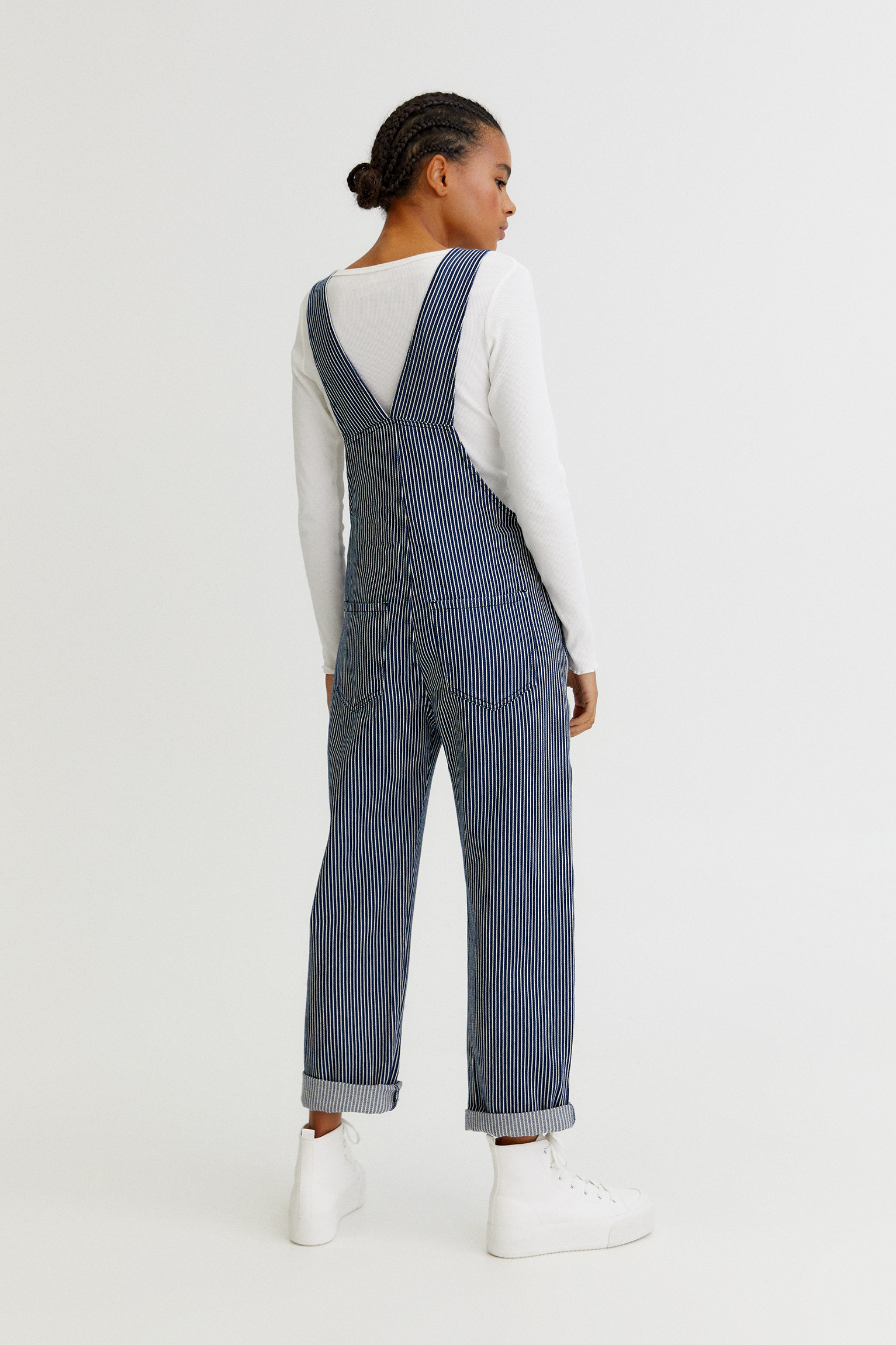 Peto vaquero rayas - PULL\u0026BEAR