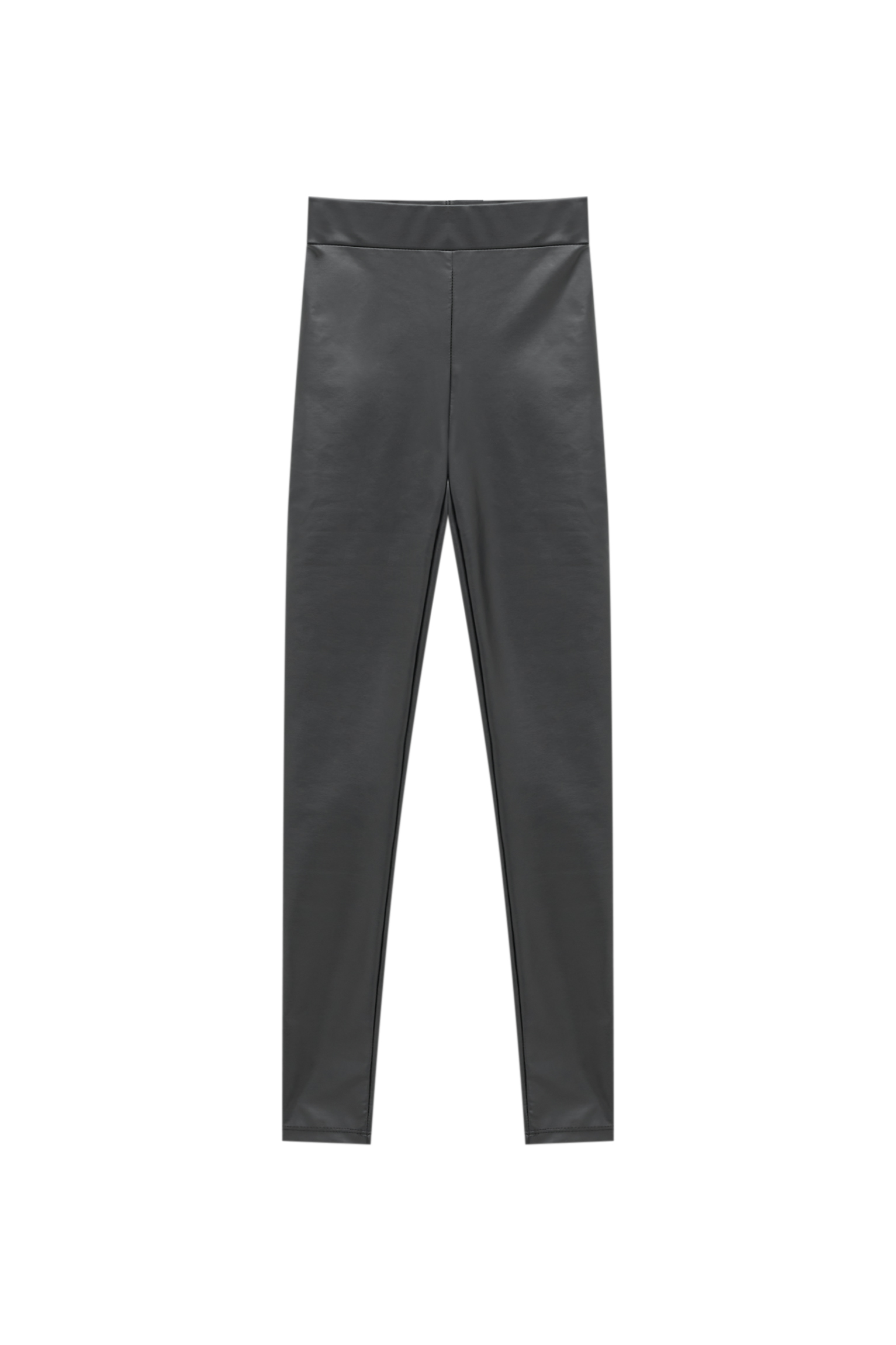 Legging básico efecto piel - PULL\u0026BEAR