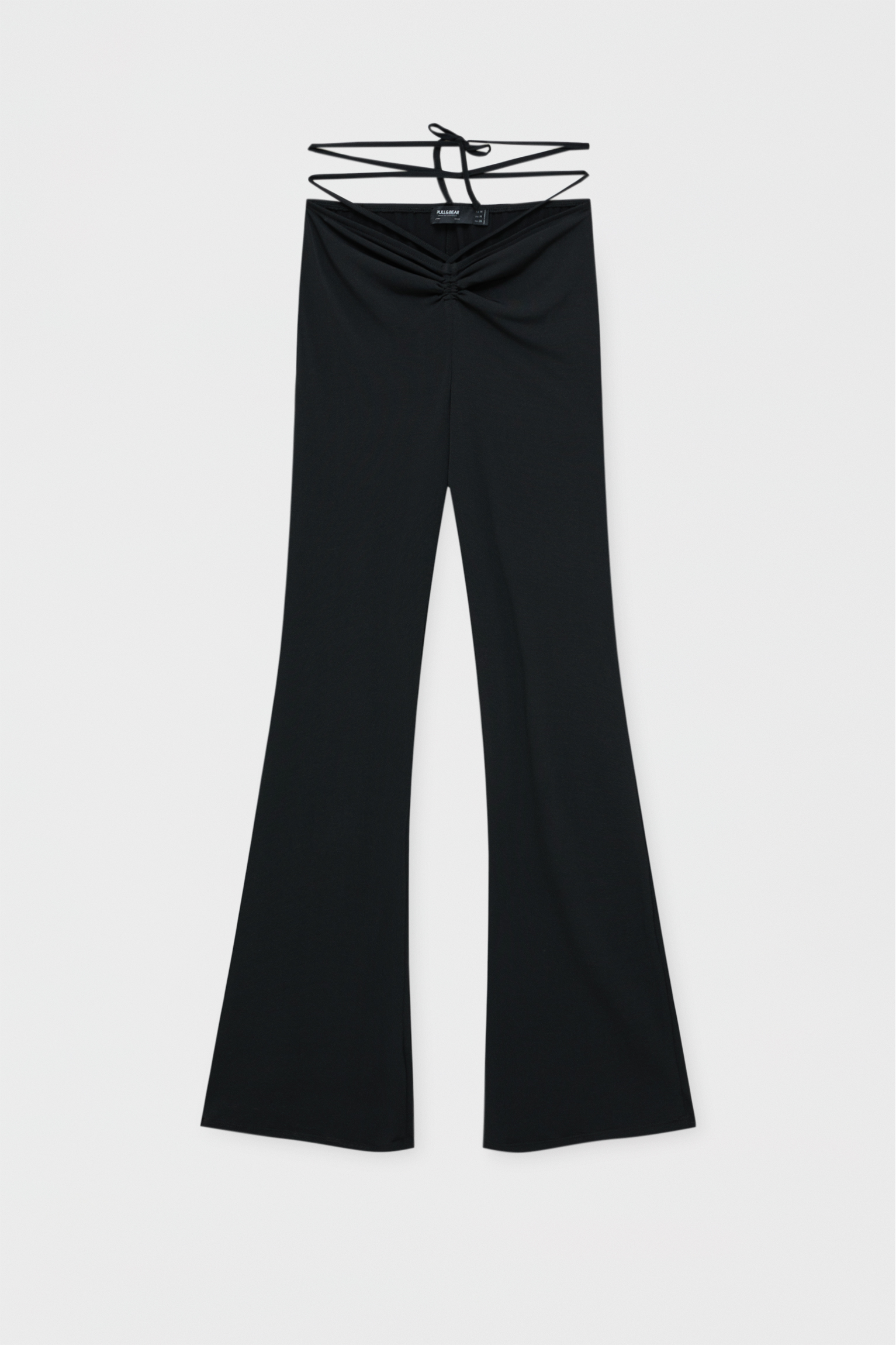 Pantalón campana tiras - PULL\u0026BEAR