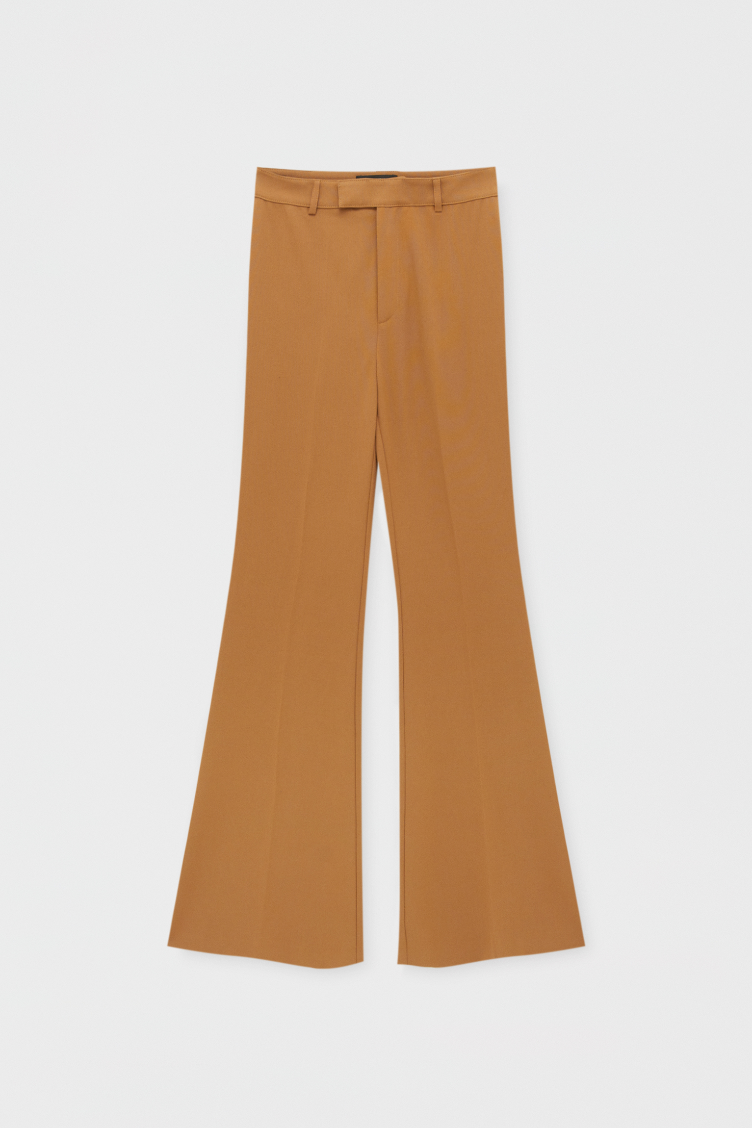 Pantalón campana tejido - PULL\u0026BEAR
