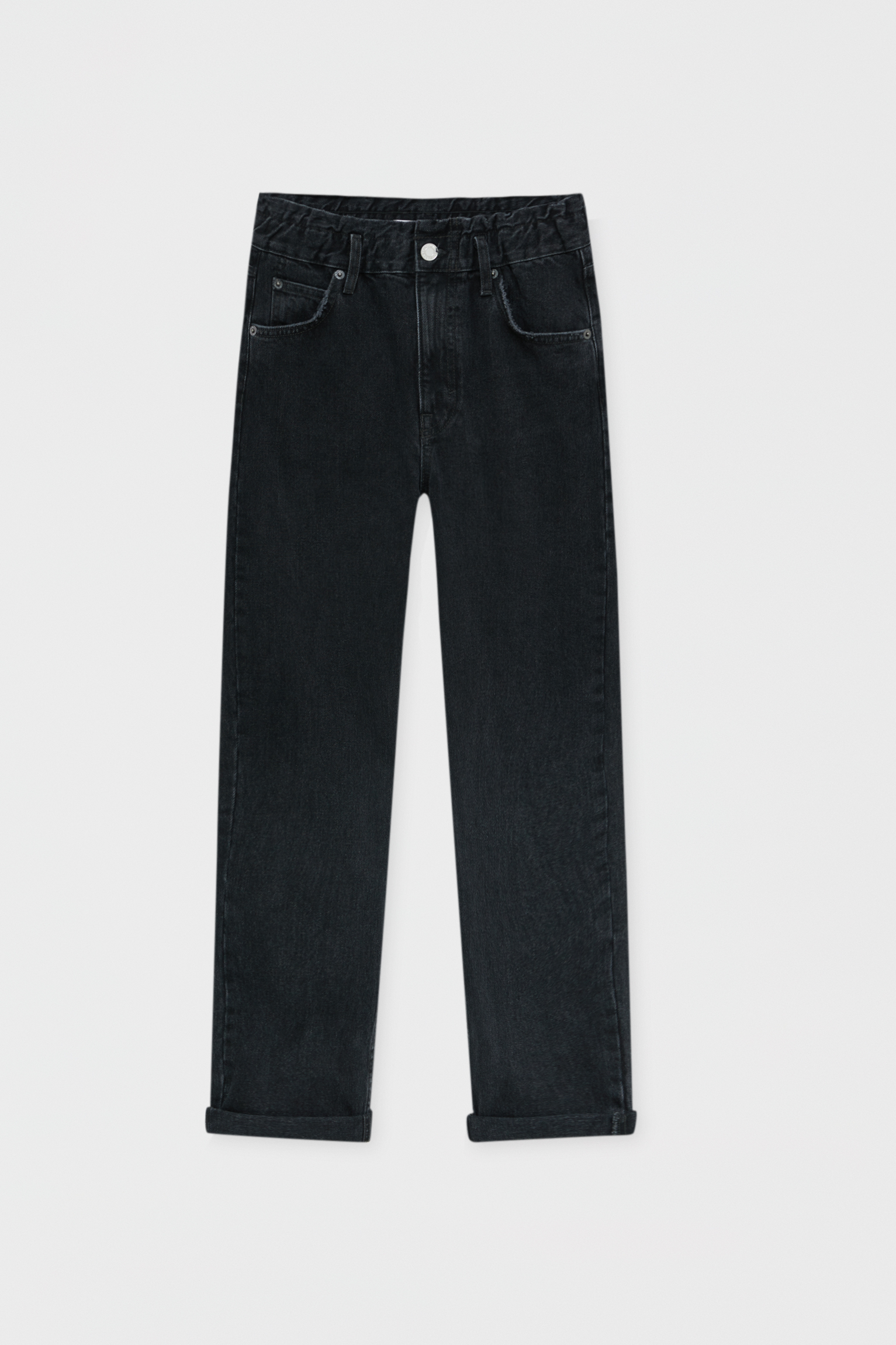 Jeans slouchy paperbag - PULL\u0026BEAR