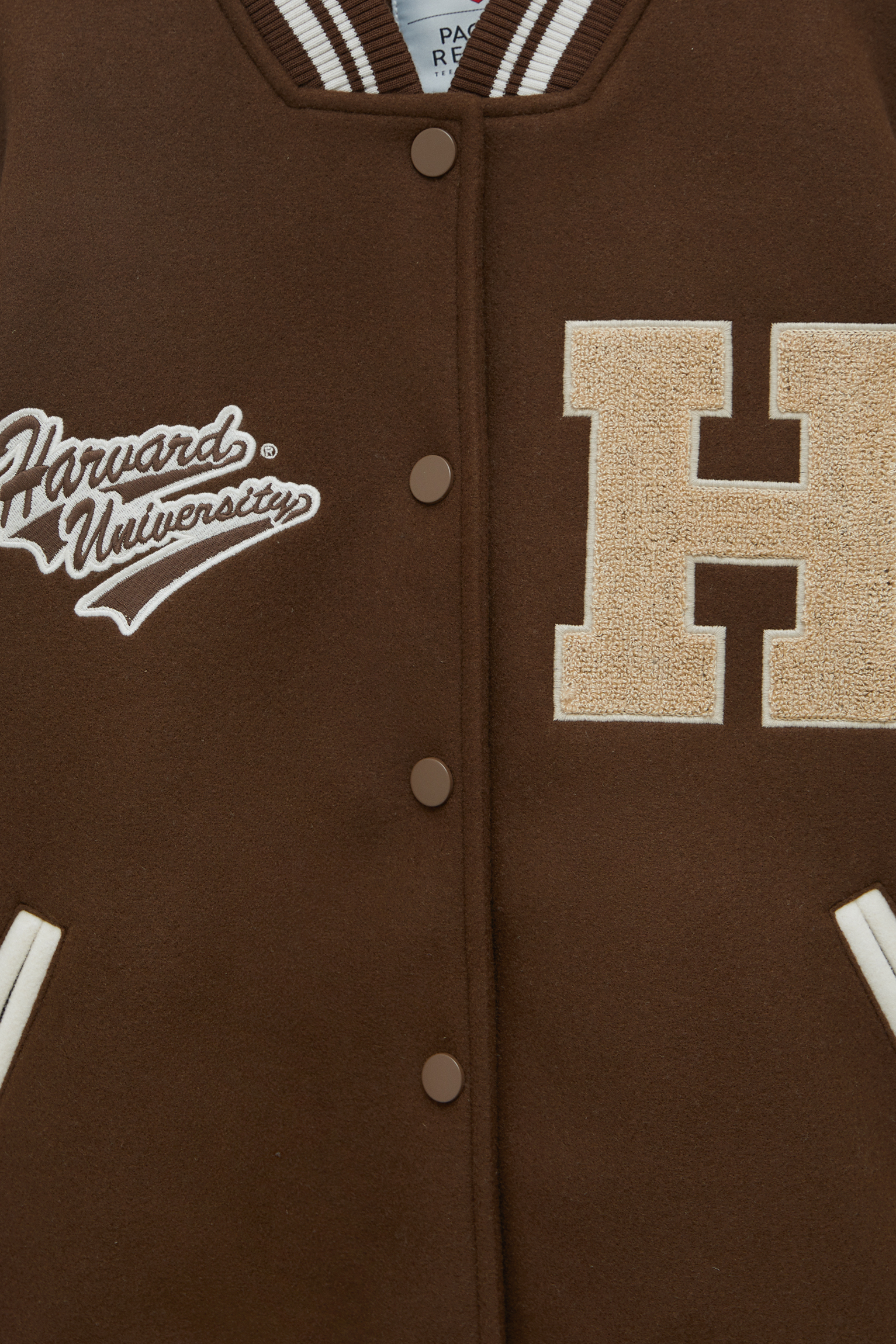 varsity jacket pull and bear