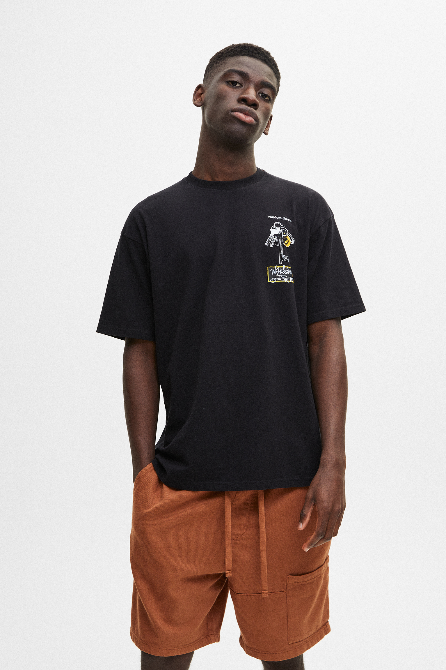 Playera estampado STWD - PULL\u0026BEAR