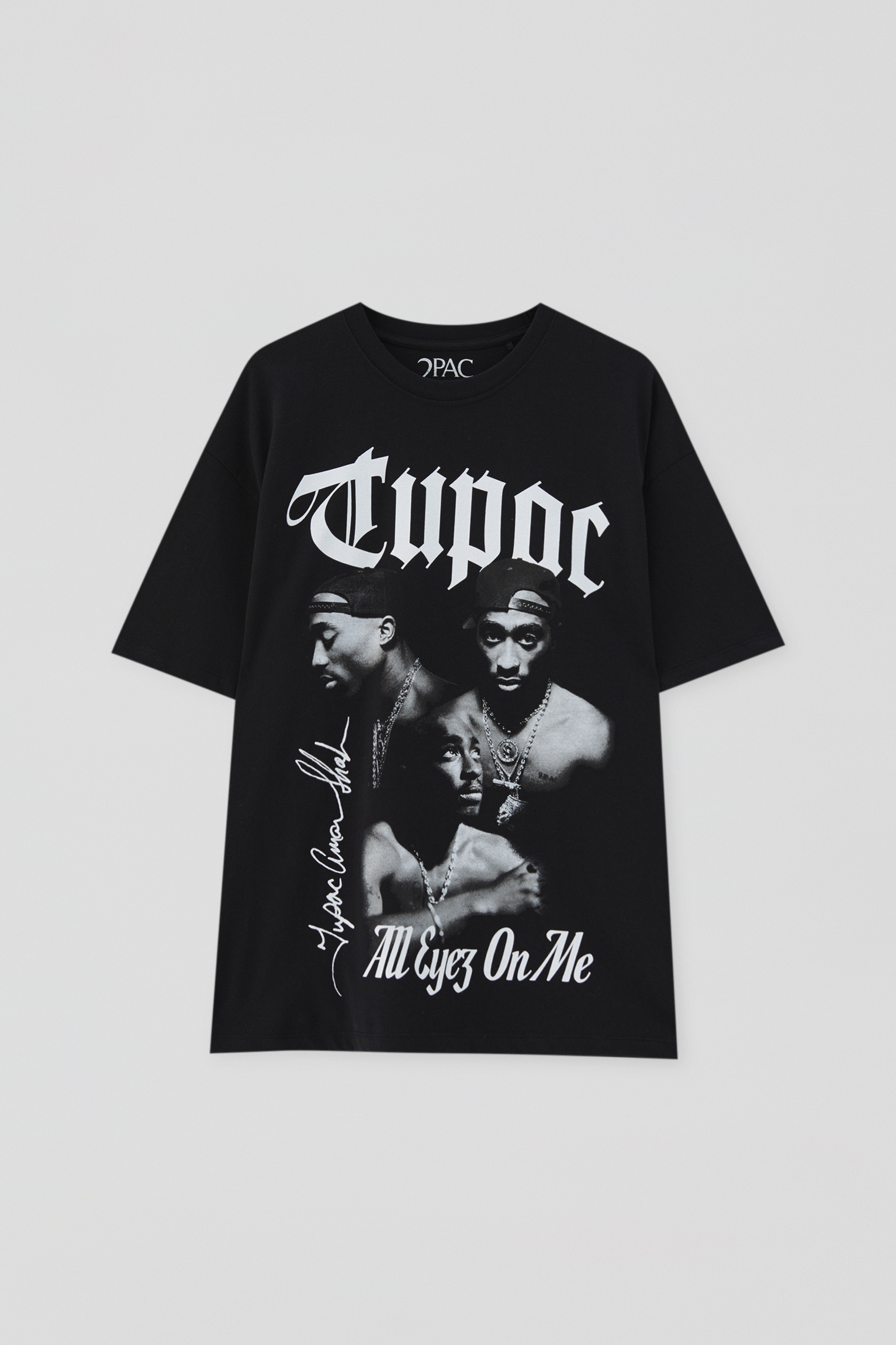 Camiseta Tupac All Eyez On Me - PULL\u0026BEAR