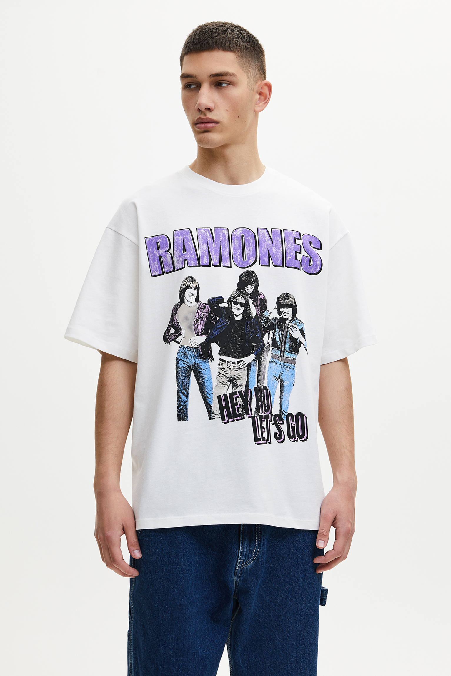Camiseta Ramones manga corta - PULL\u0026BEAR