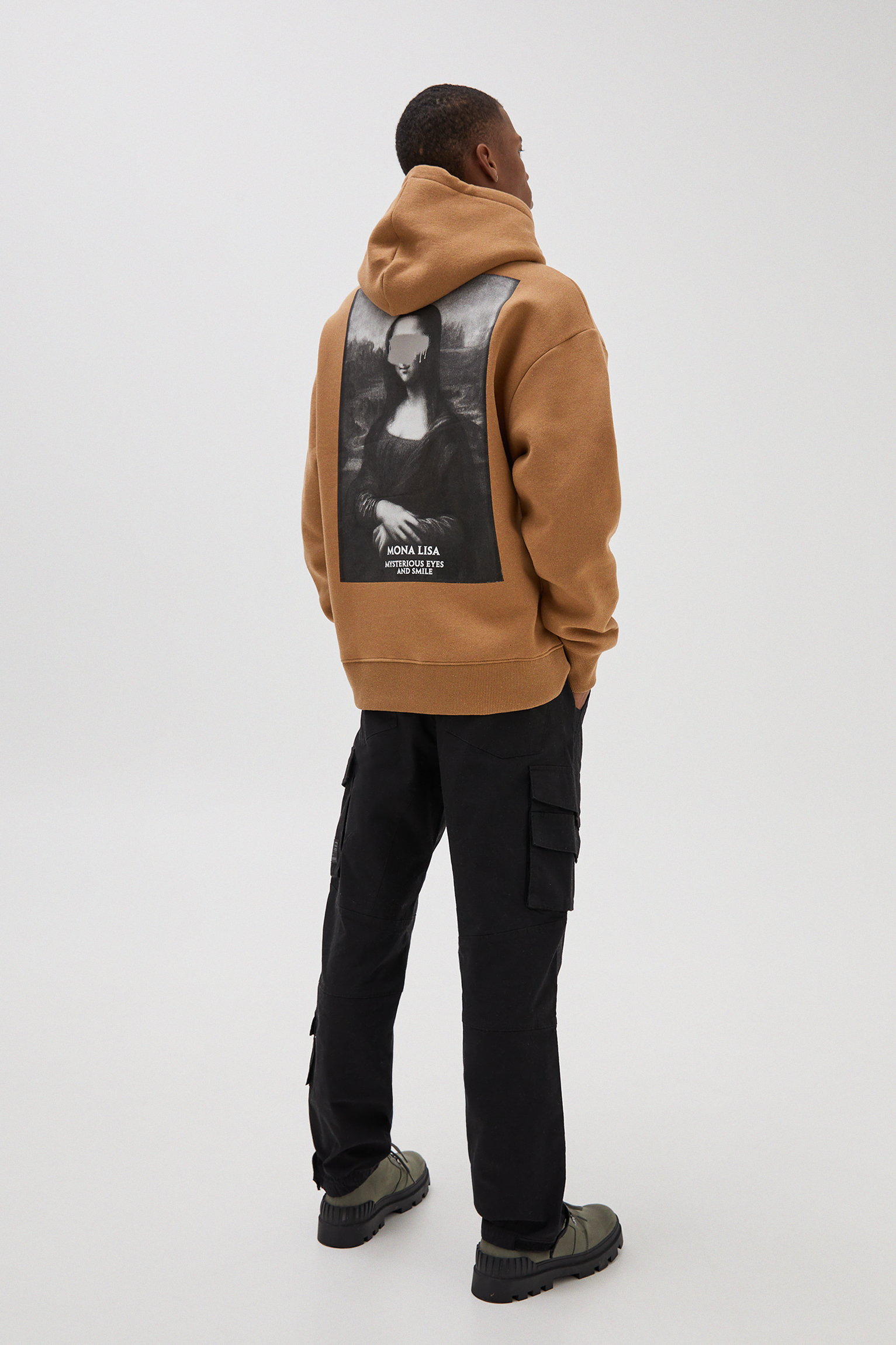 Sudadera capucha Mona Lisa - PULL\u0026BEAR