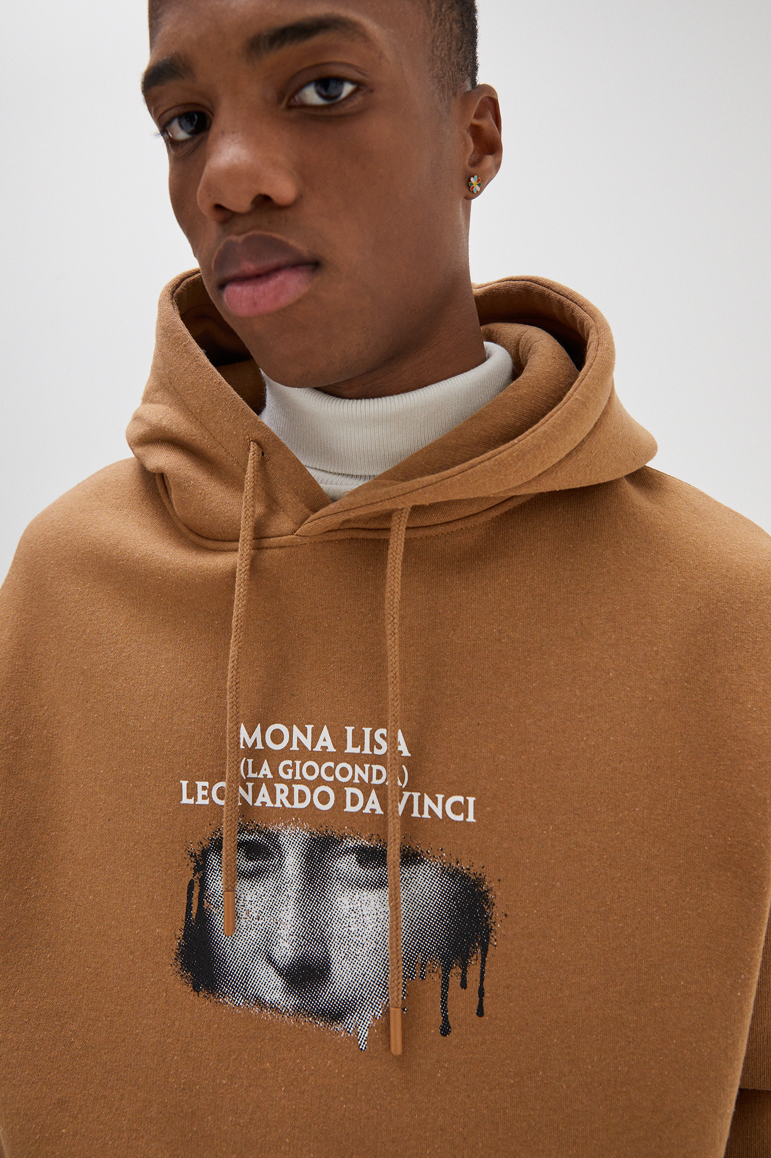Sudadera capucha Mona Lisa - PULL\u0026BEAR