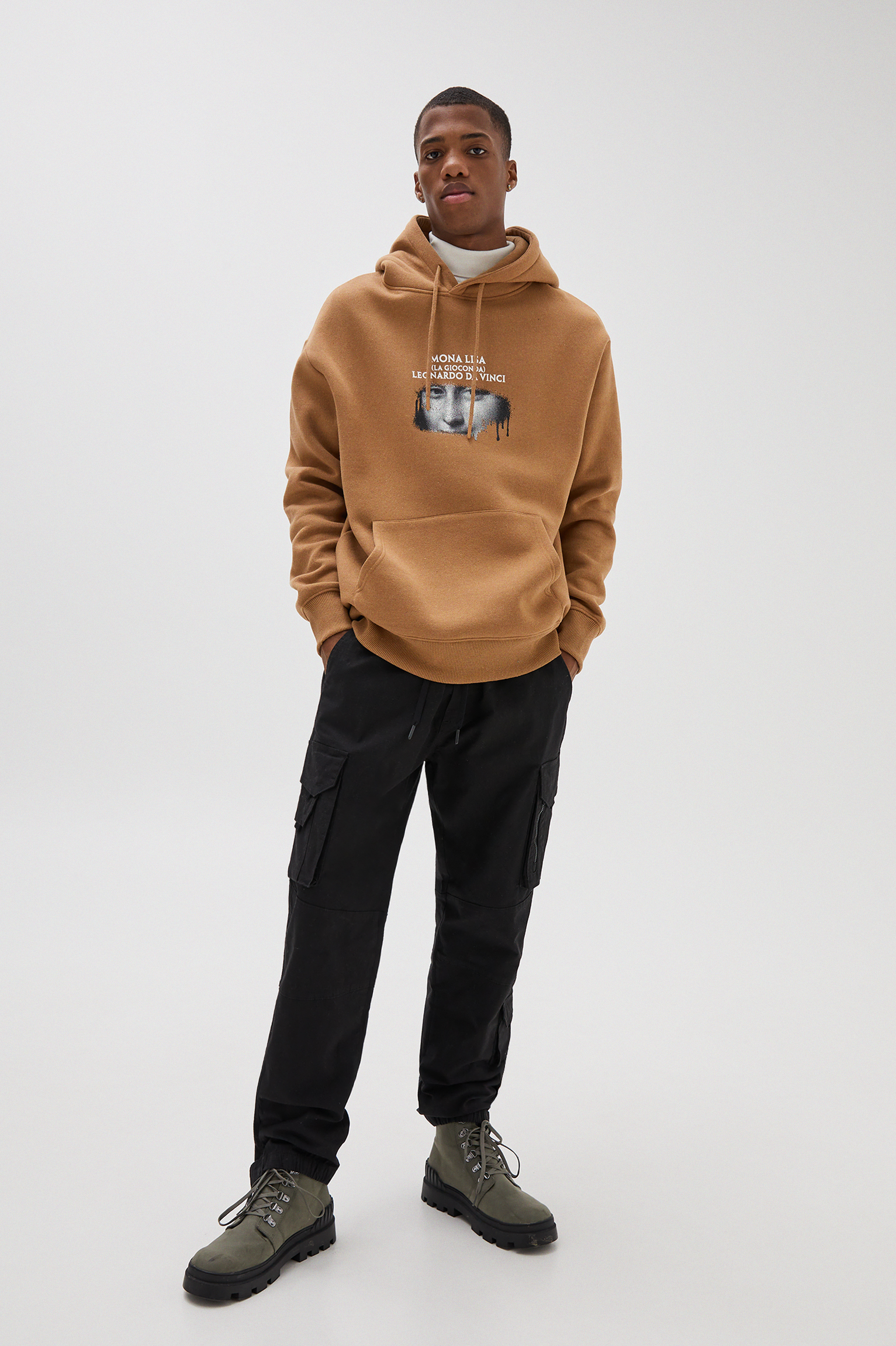 Sudadera capucha Mona Lisa - PULL\u0026BEAR