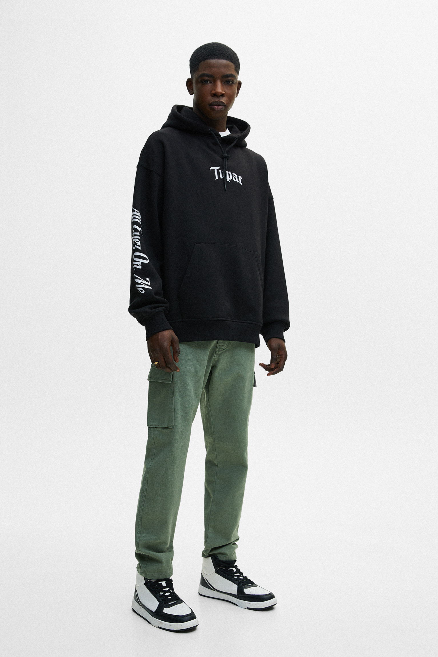 Sudadera Tupac All eyez on me - PULL\u0026BEAR
