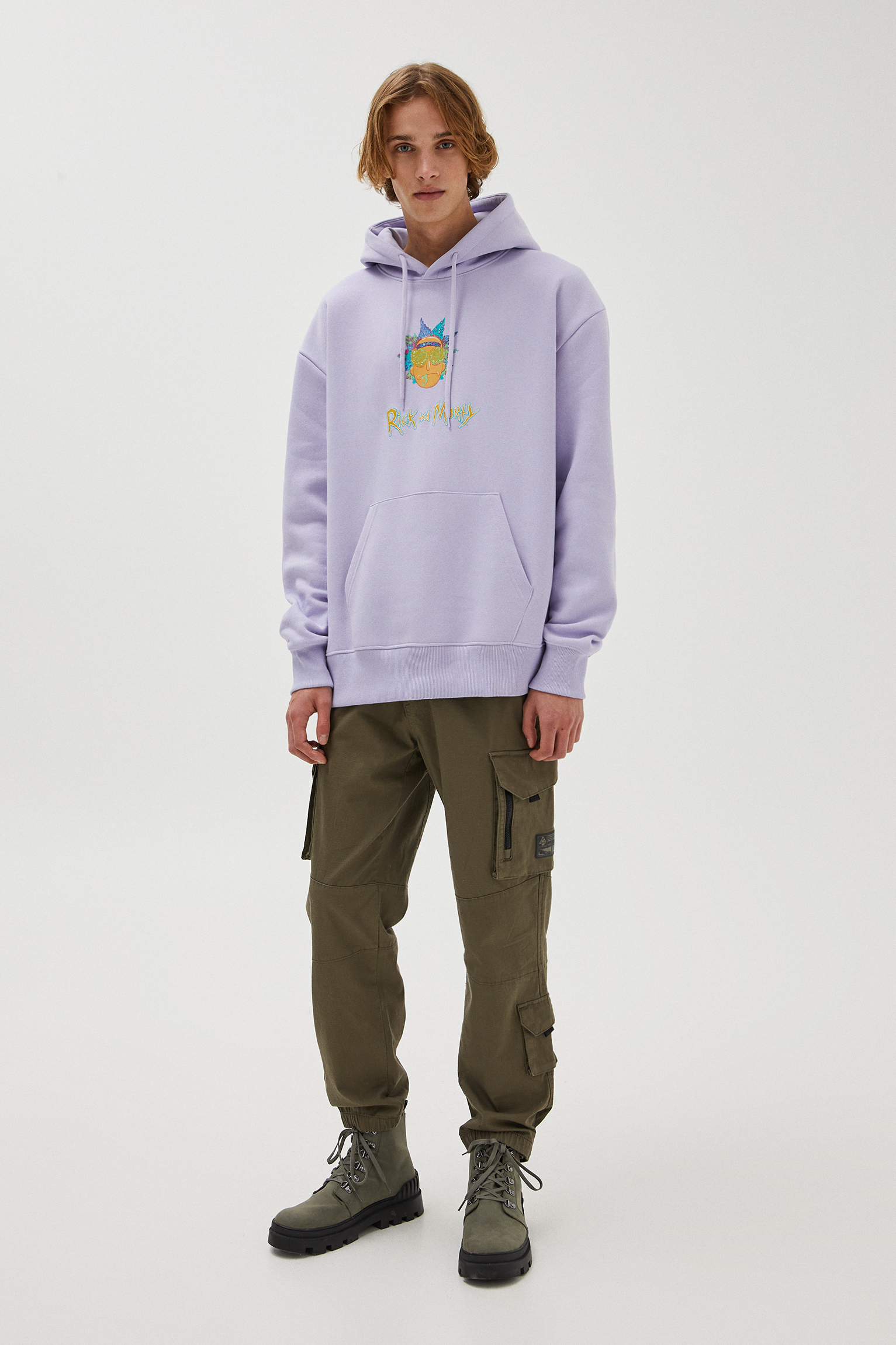 rick and morty hoodie pacsun