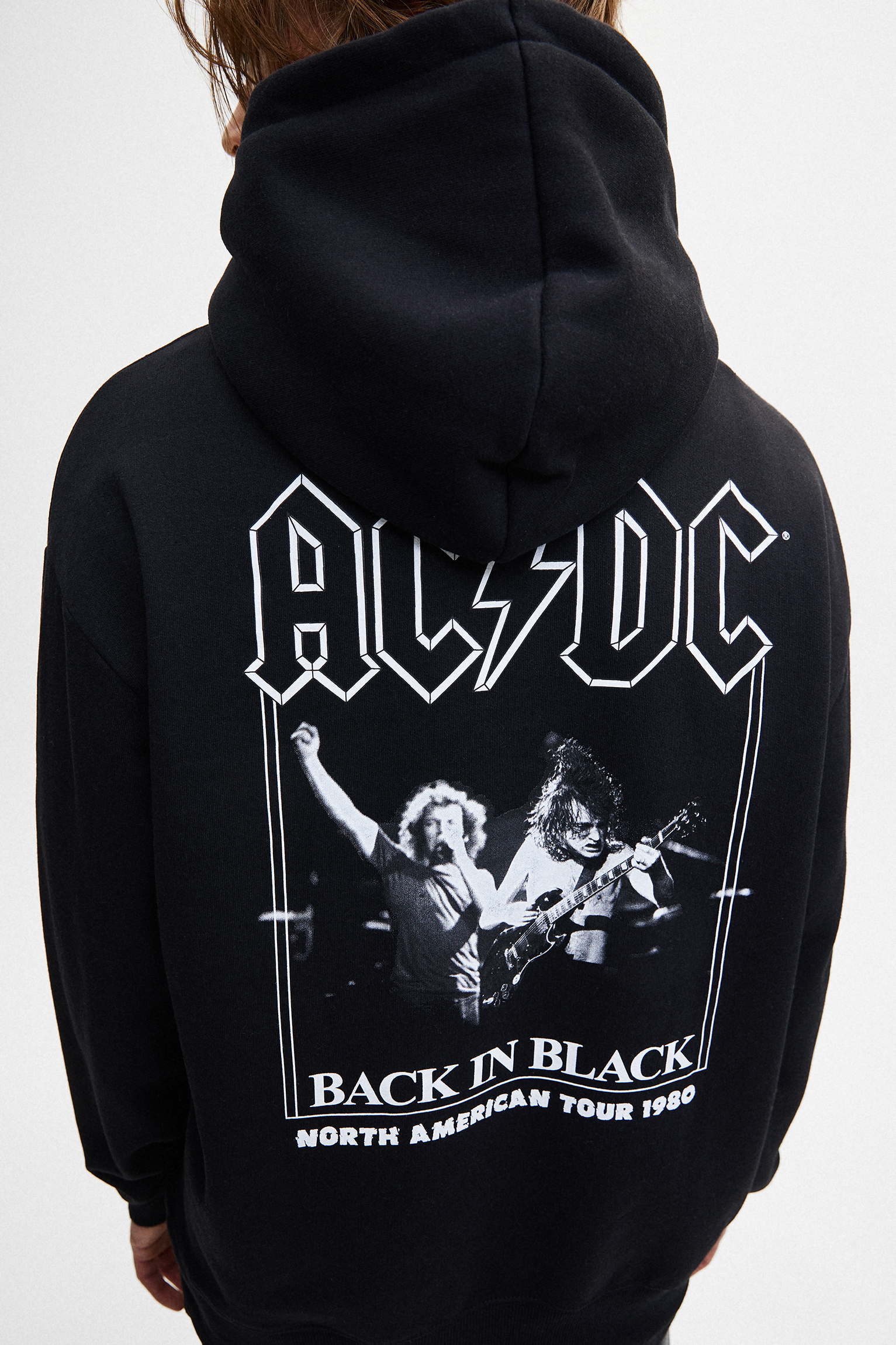 ac dc sweatshirt pull and bear