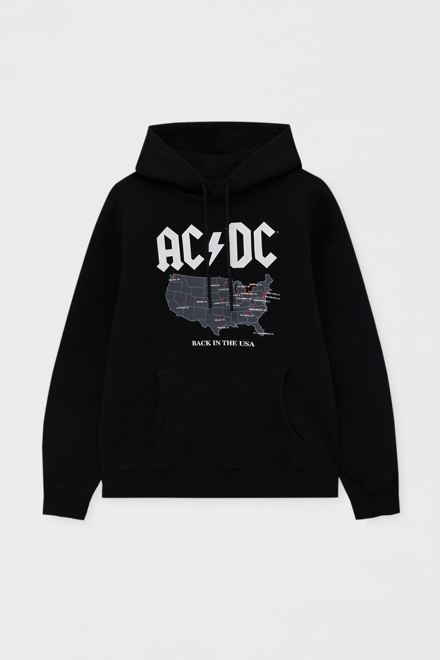 ac dc sweatshirt pull and bear