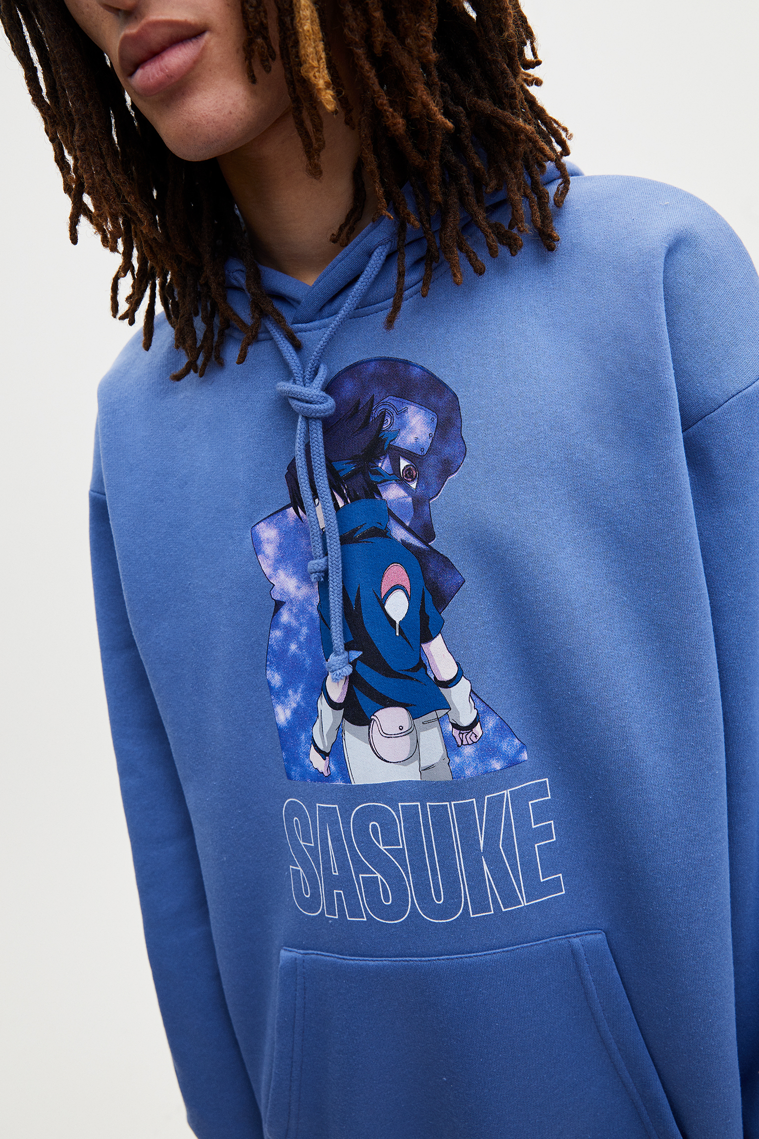 Sudadera capucha Naruto print Sasuke - PULL\u0026BEAR