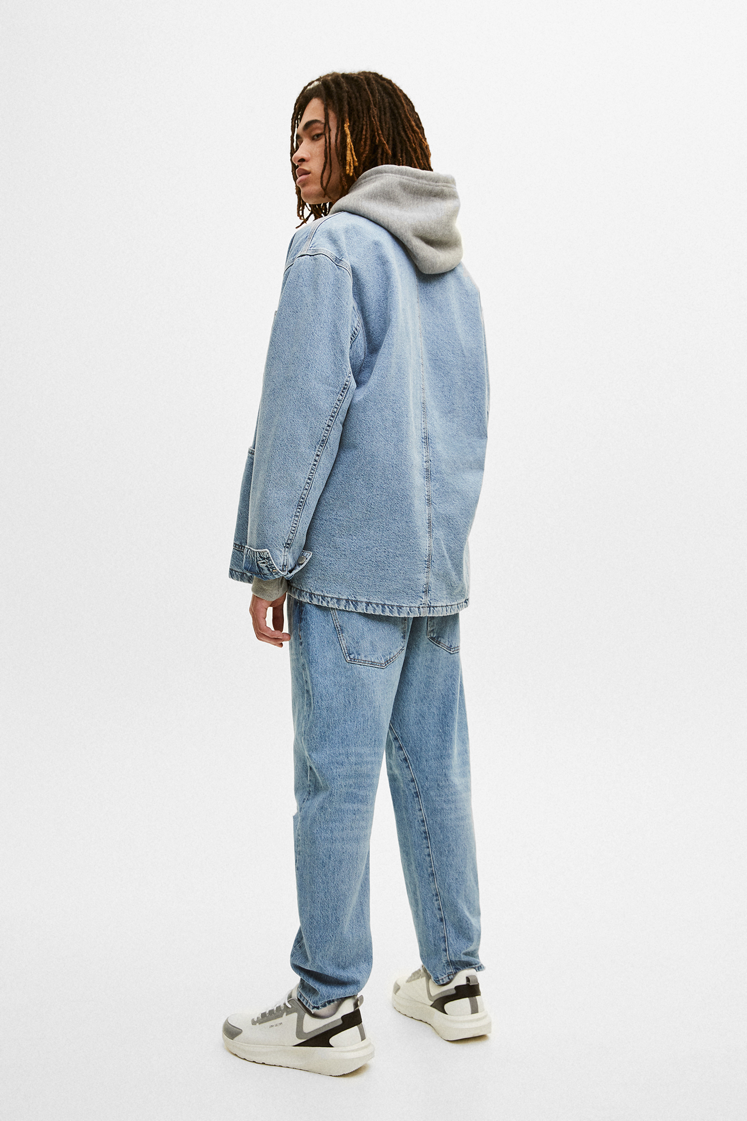 Jeans corte carrot - PULL\u0026BEAR