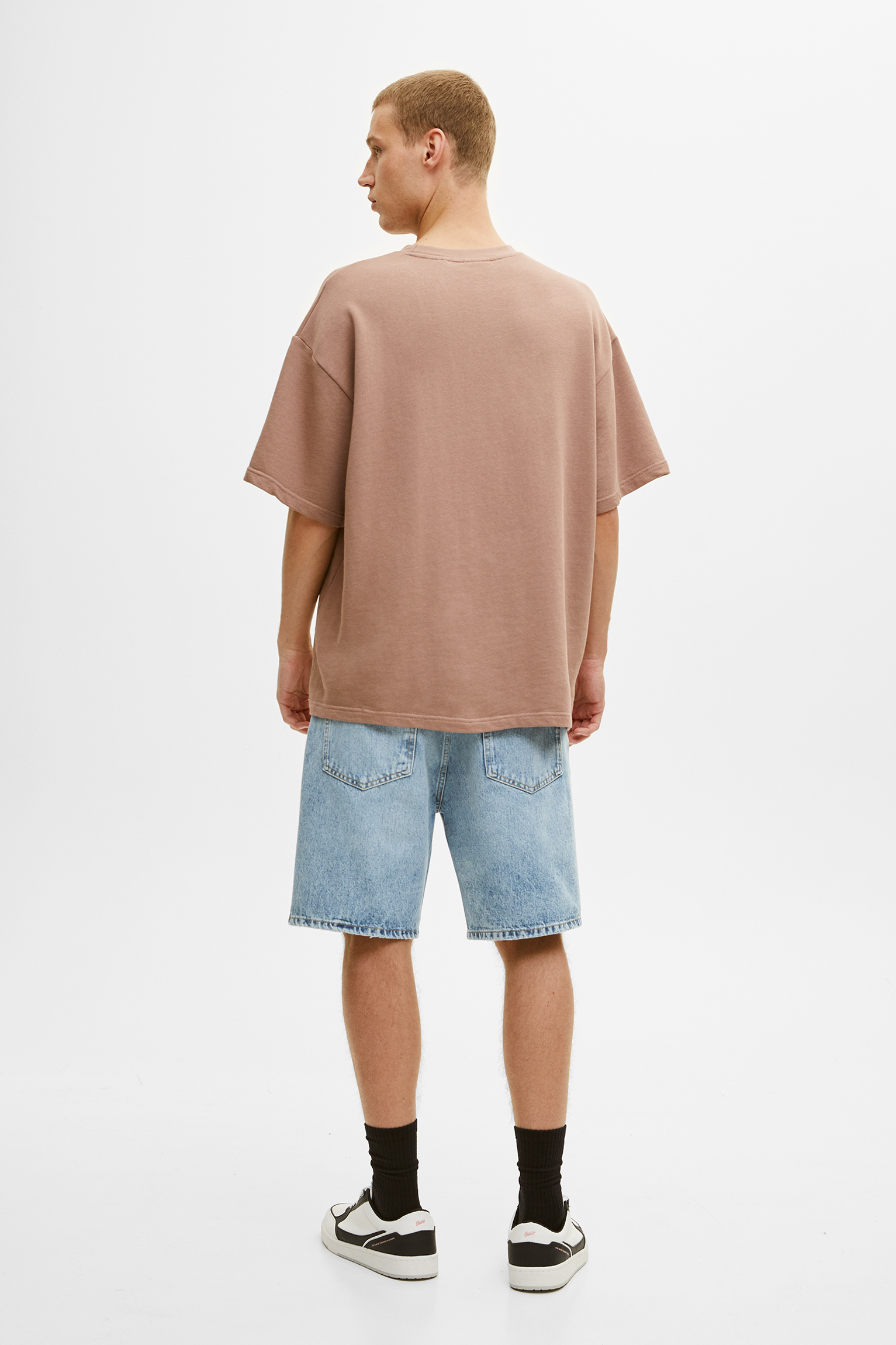 Bermuda vaquera relaxed fit - PULL\u0026BEAR