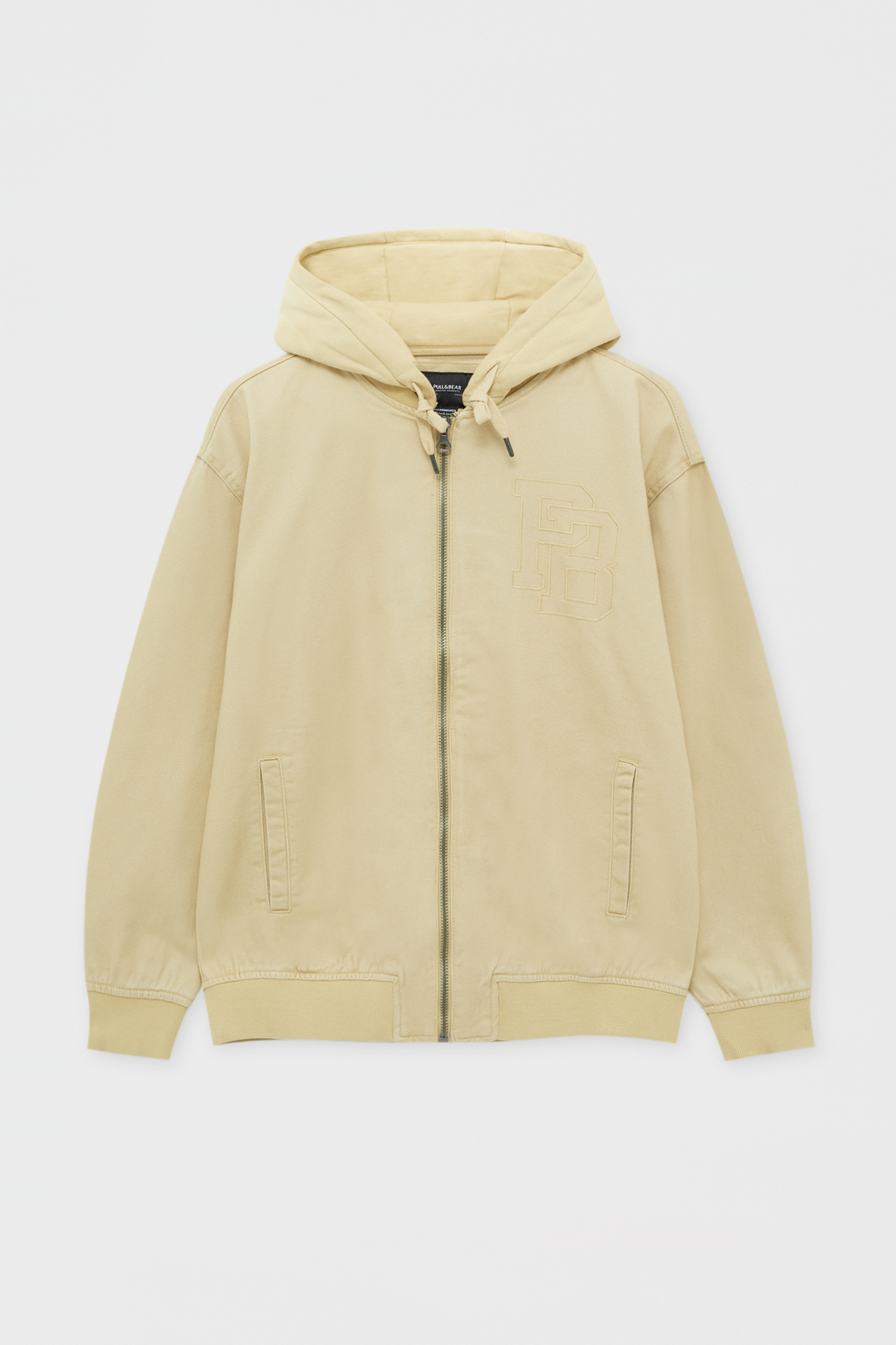 Cazadora bomber capucha sudadera - PULL\u0026BEAR