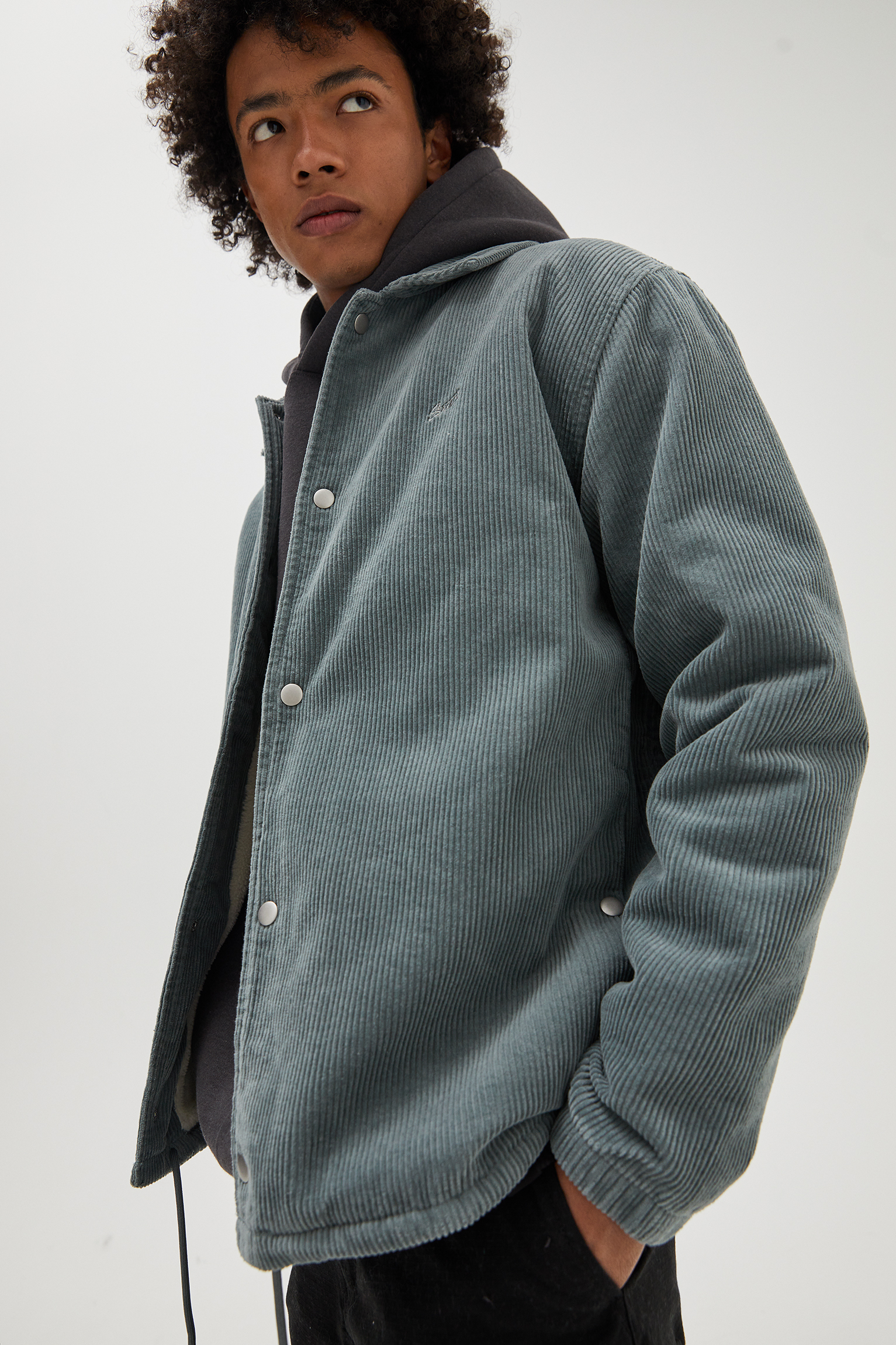 coach jacket pull and bear