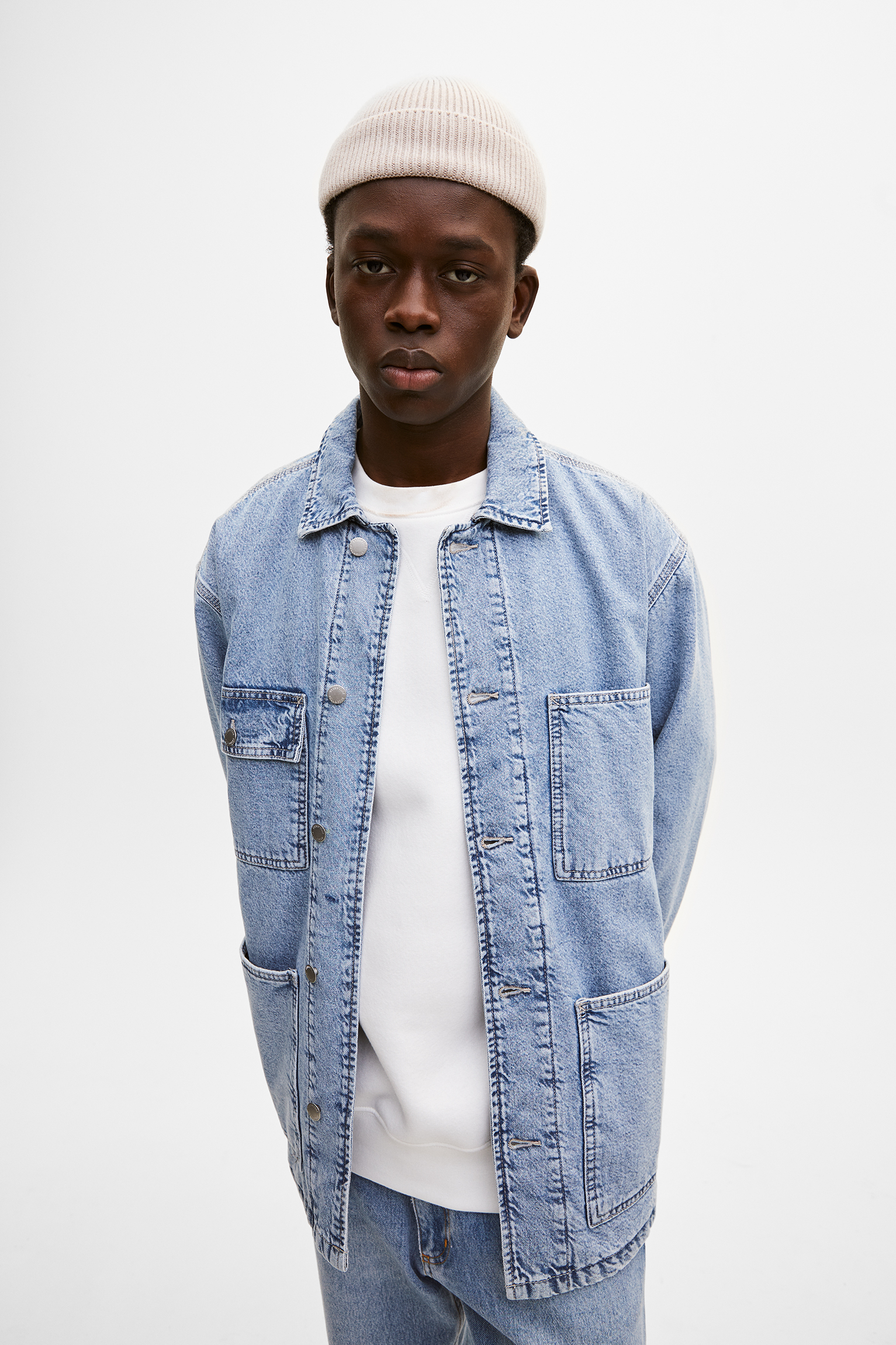 pull&bear denim jacket