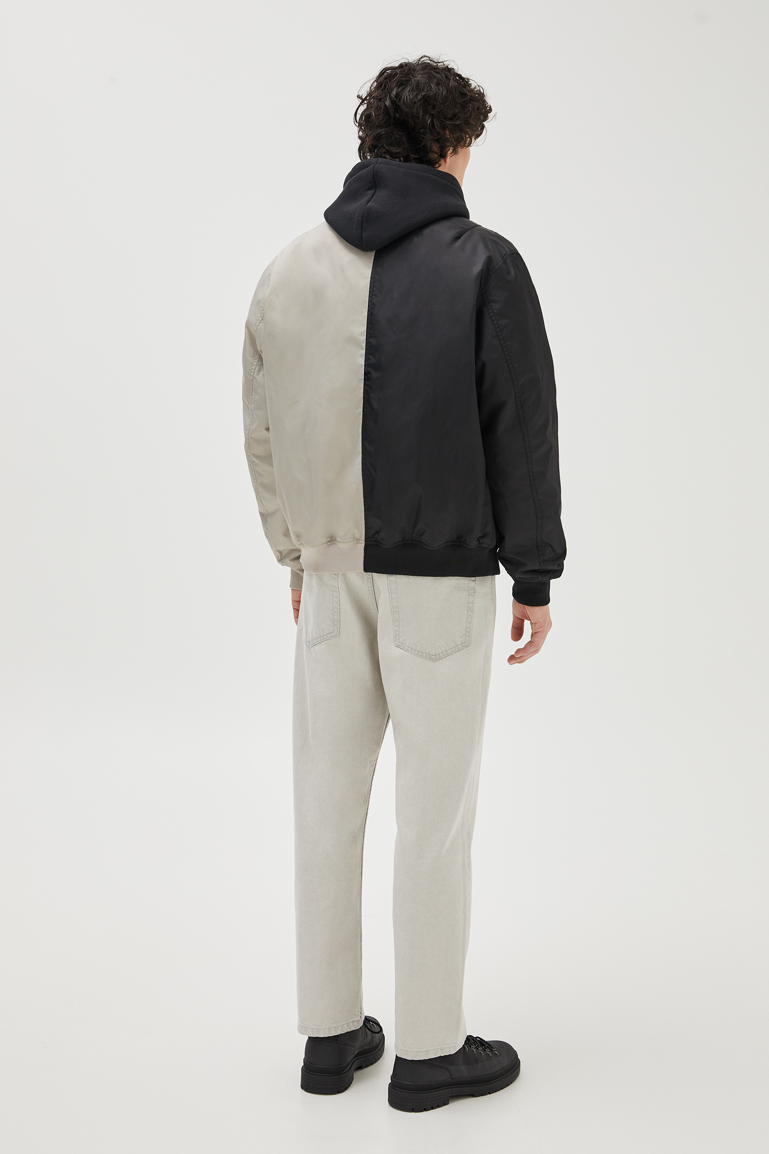 pull and bear colour block jacket