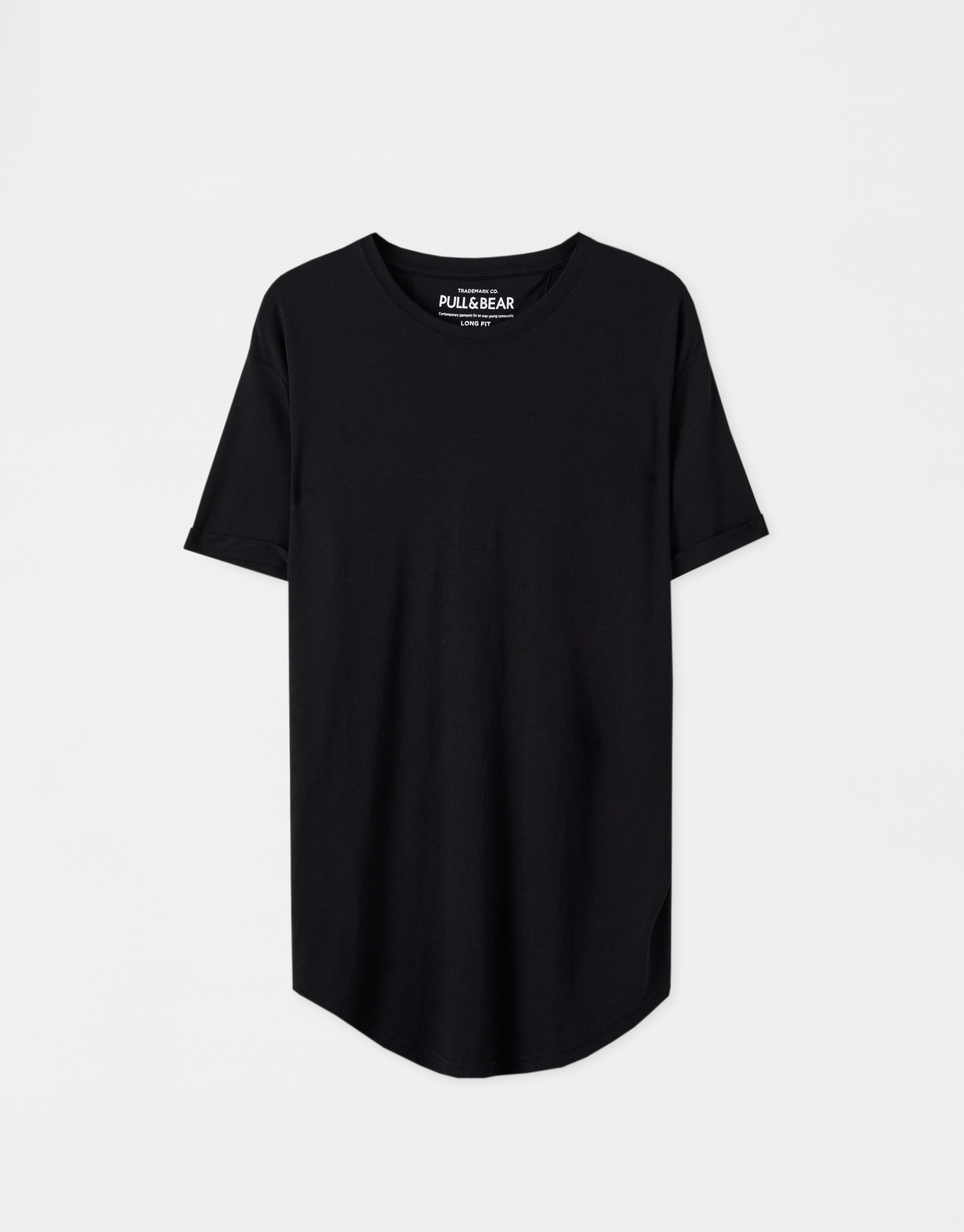 basic longline t shirt