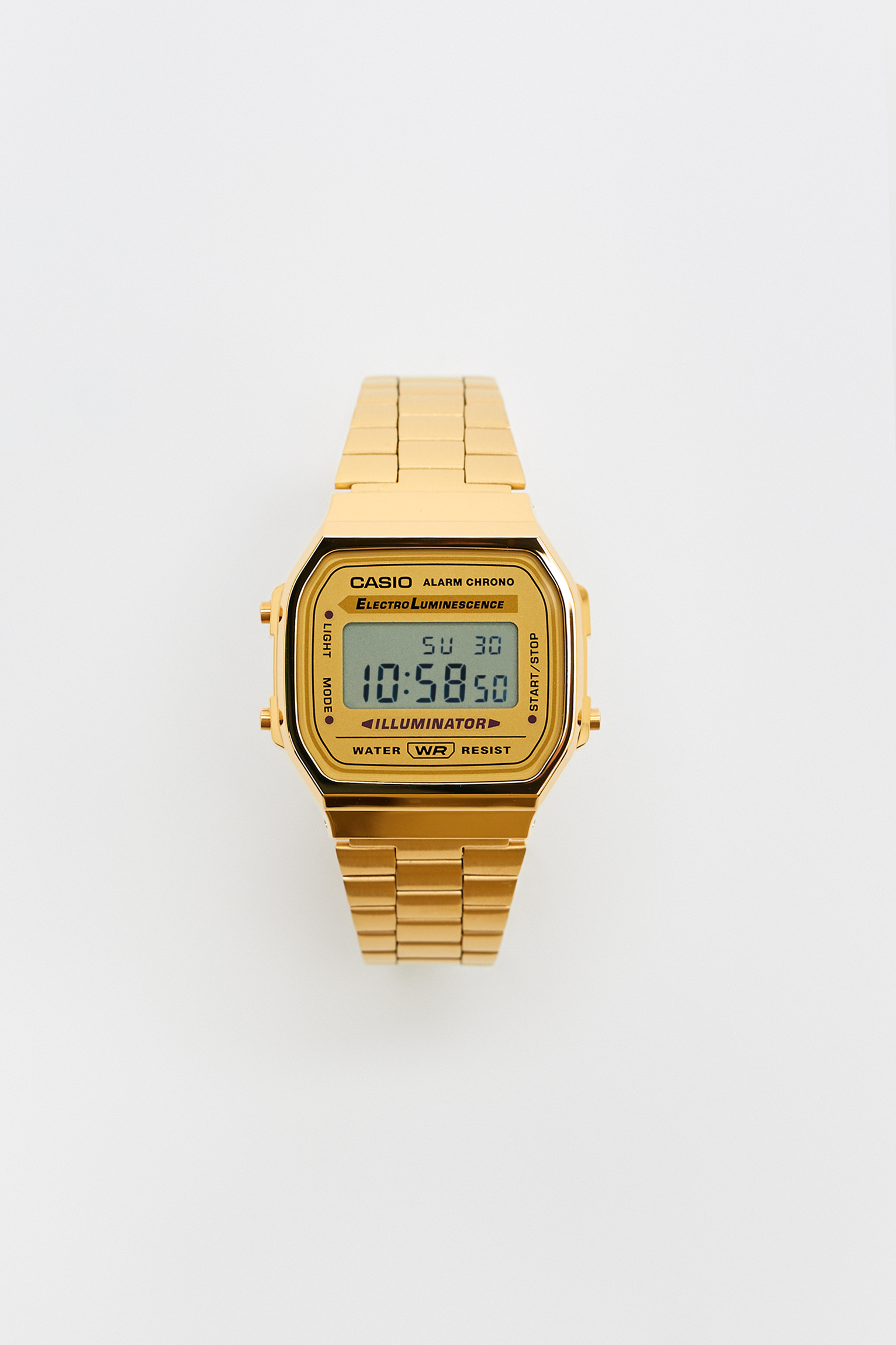 casio gold face watch