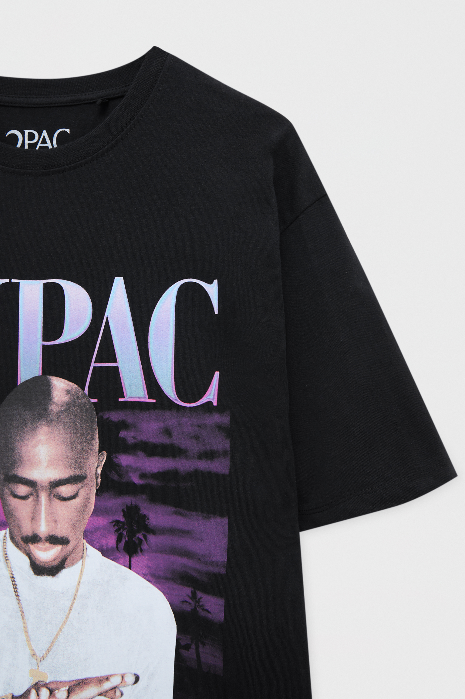 camisa tupac pull and bear
