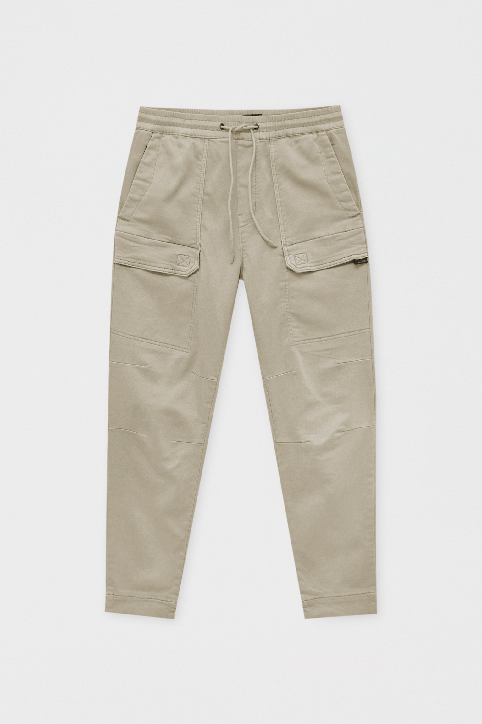 Pantalón cargo soft knit - PULL\u0026BEAR