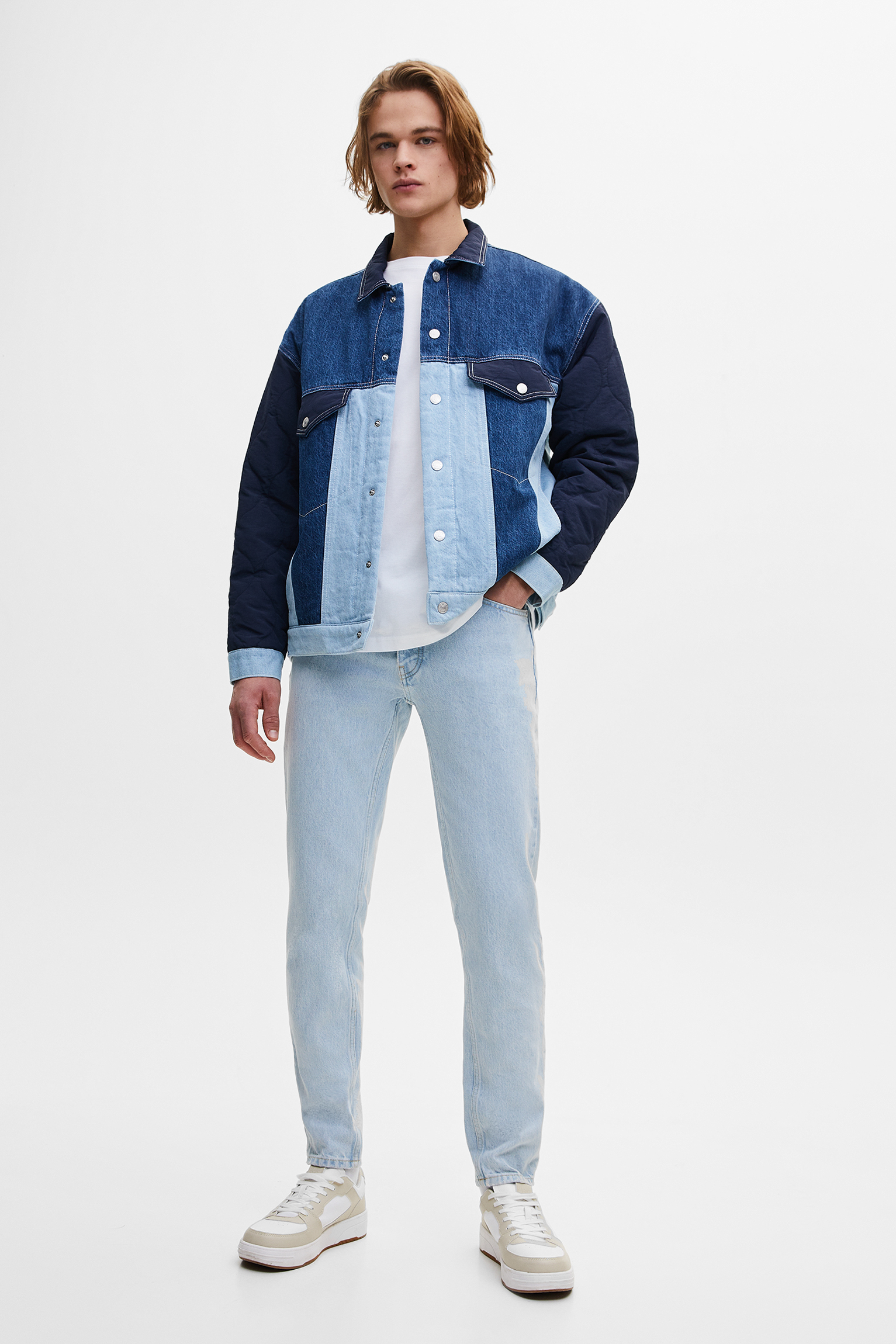 Jeans standard fit básicos - PULL\u0026BEAR