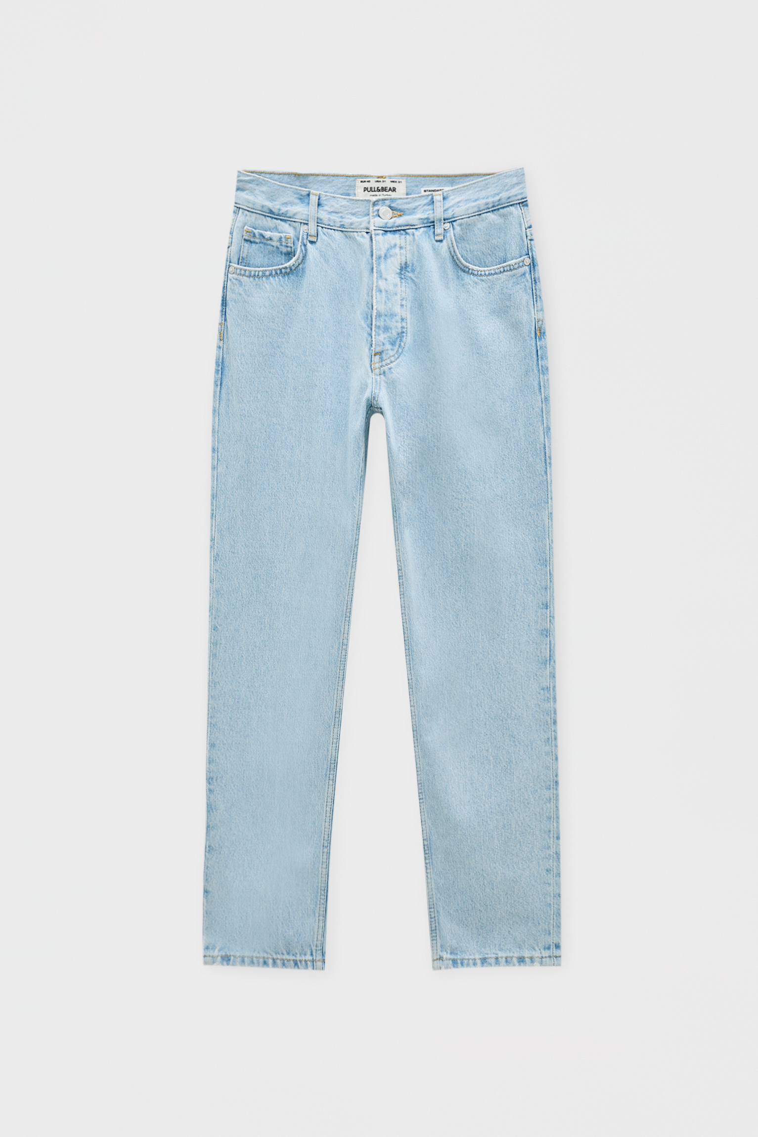 Jeans standard fit básicos - PULL\u0026BEAR