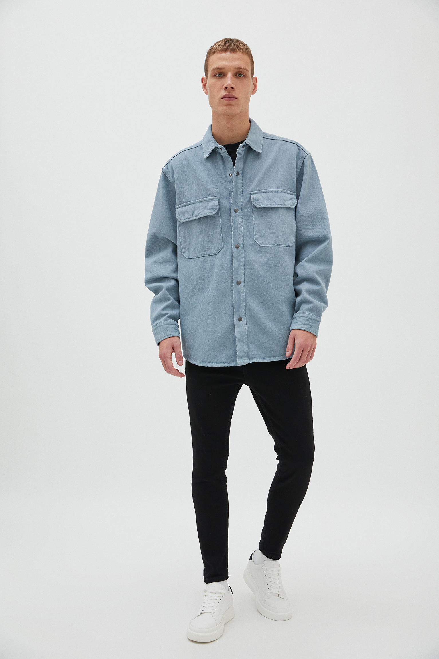 Jeans carrot fit básicos - PULL\u0026BEAR