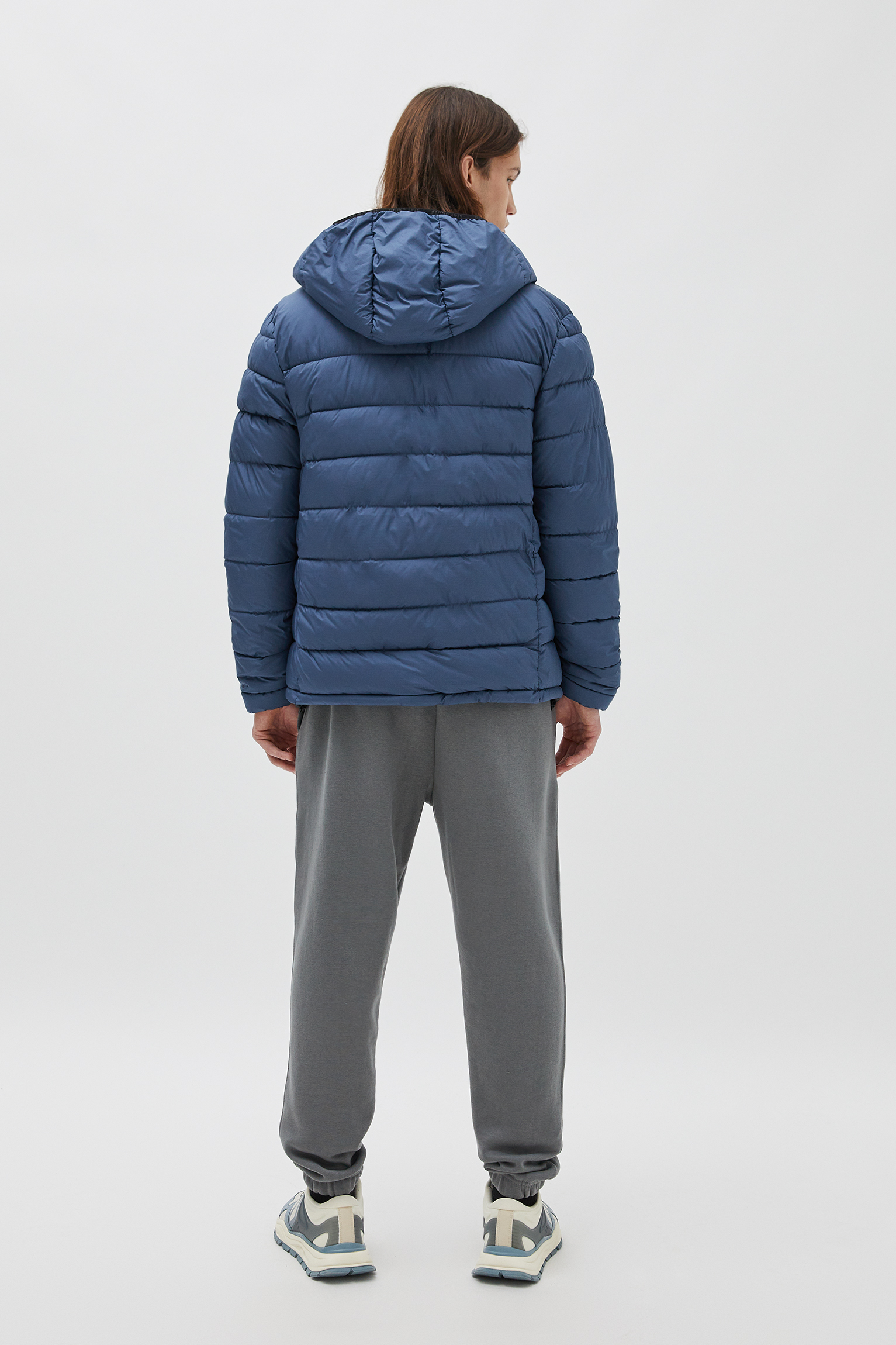 pull and bear lightweight puffer jacket