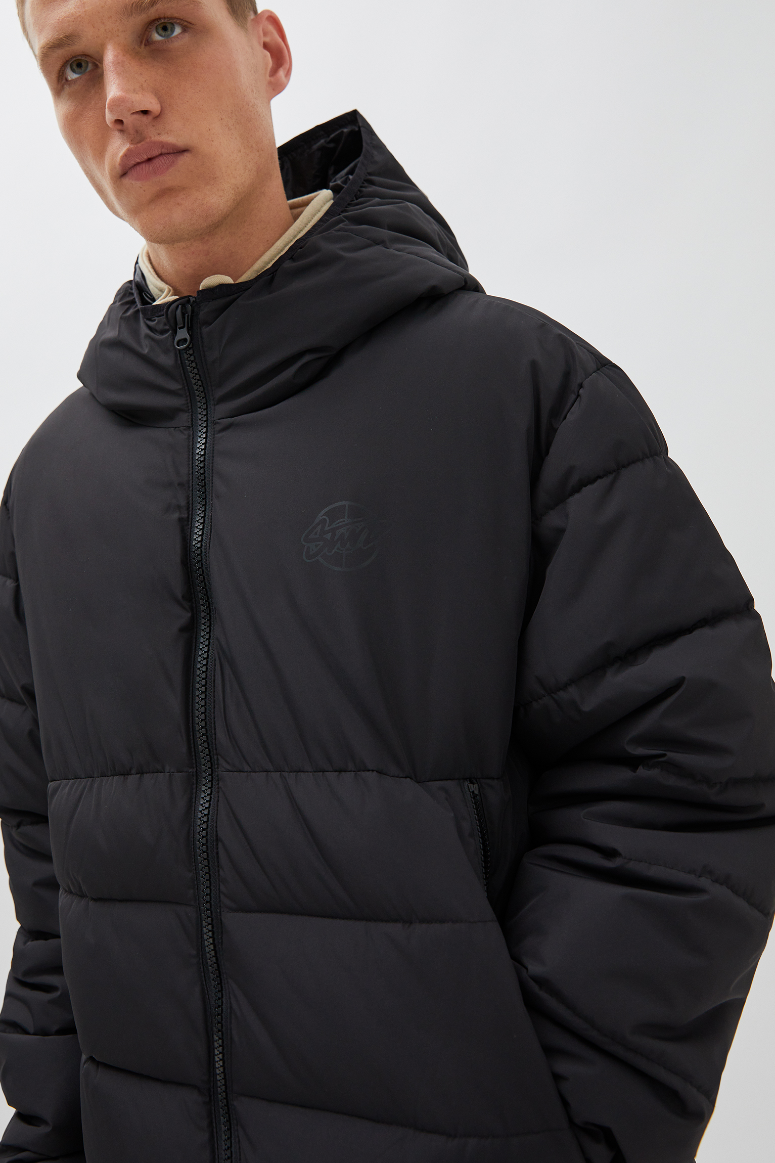 puffer coat pull and bear