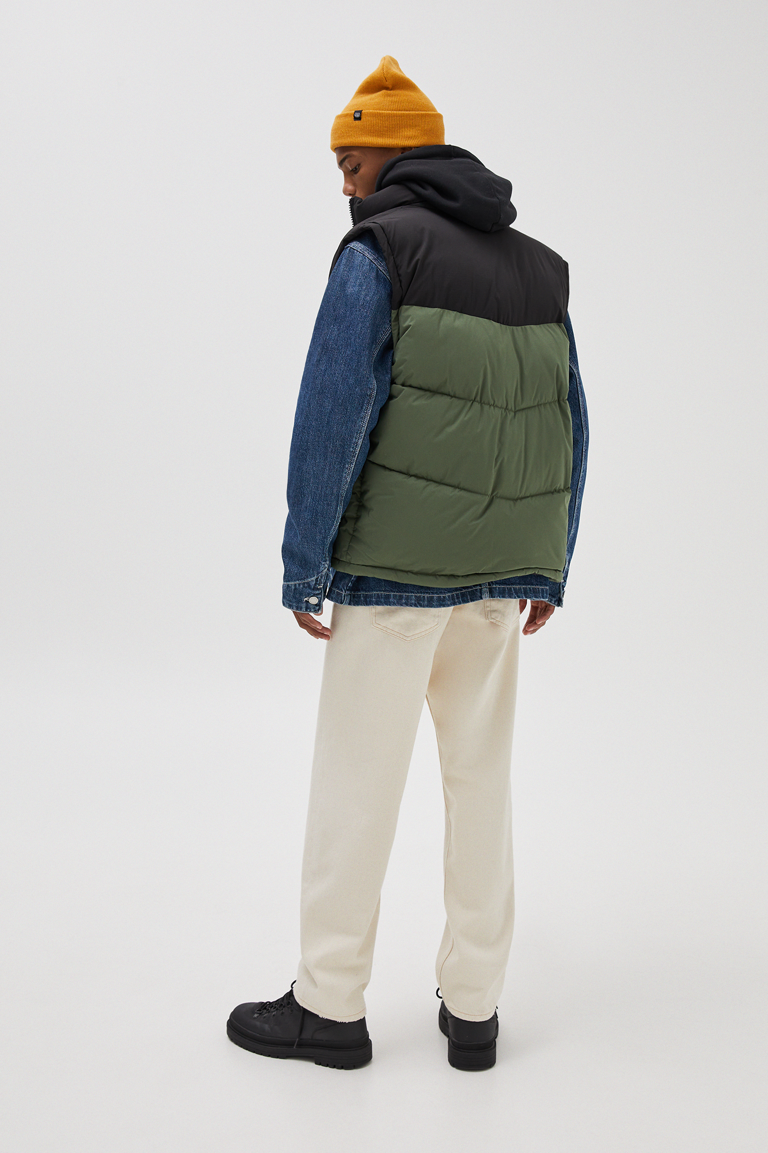 Chaleco acolchado color STWD - PULL\u0026BEAR