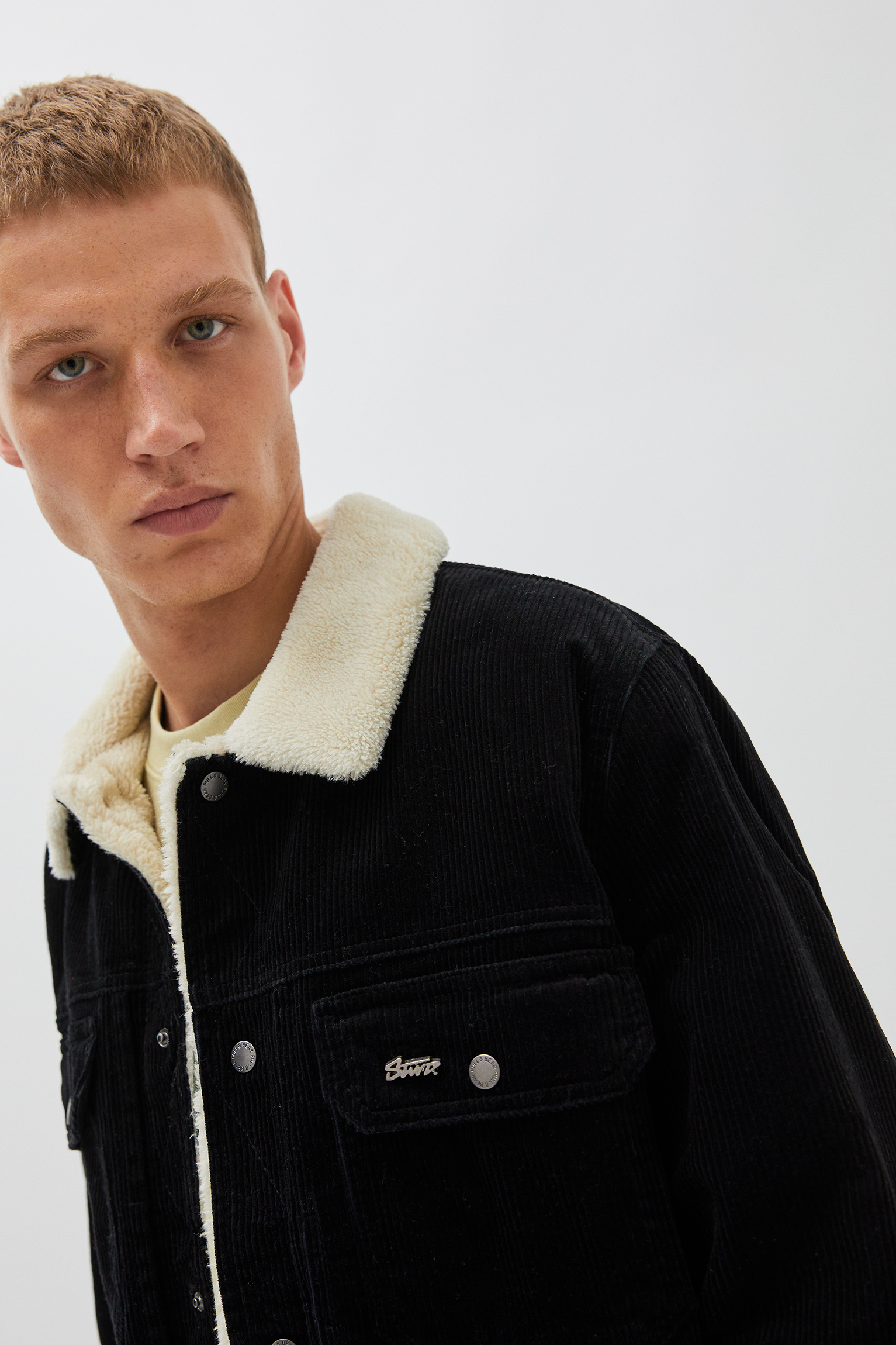 corduroy jacket shearling