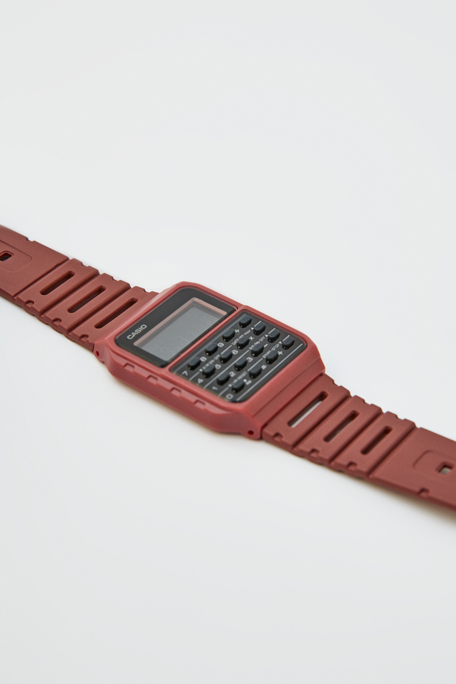 Reloj Vintage Casio Ca 53wf 4bef Granate Pull Bear